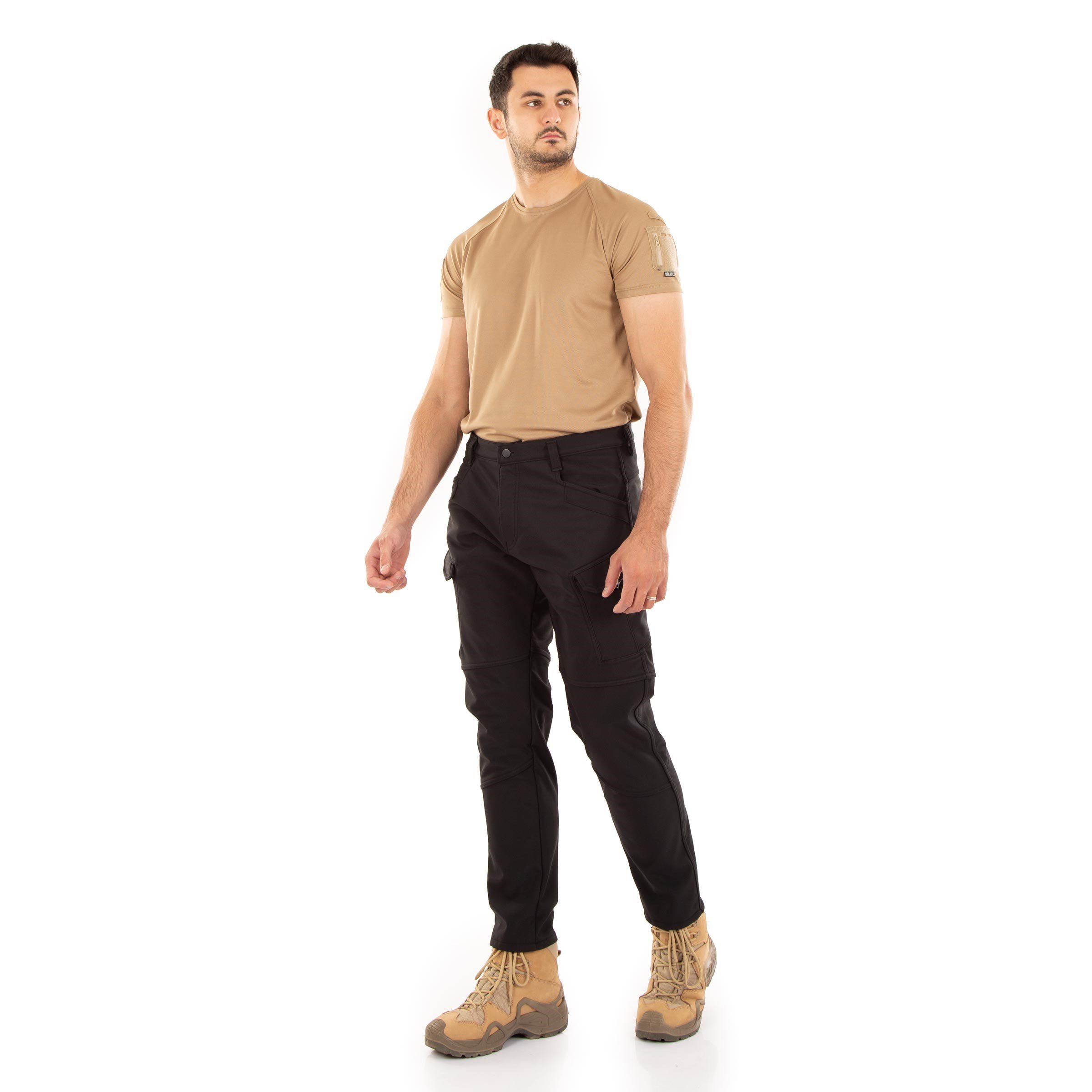 Storm Softshell Taktik Pantolon Siyah