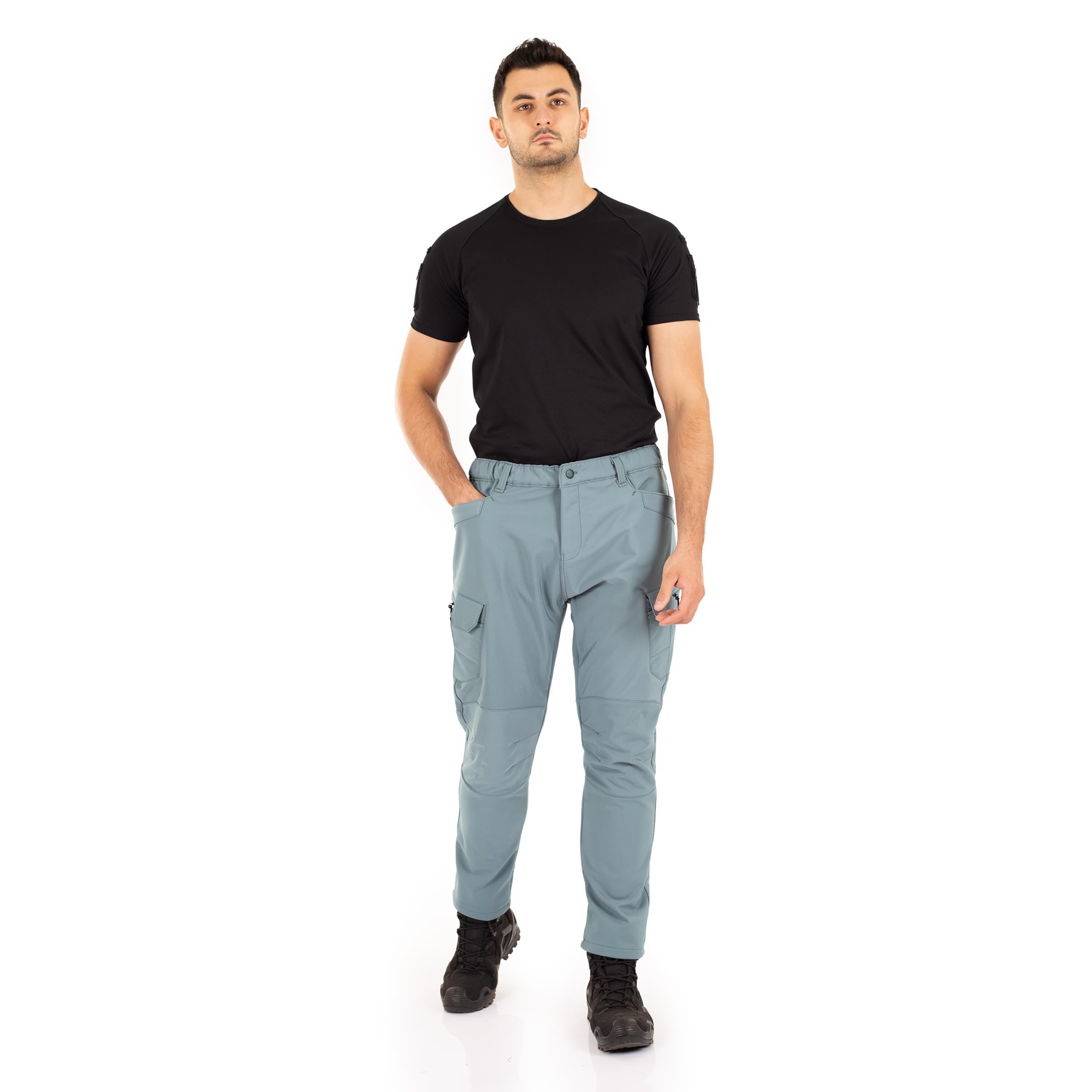 Stride Softshell Taktik Pantolon Likralı Esnek Taş Rengi