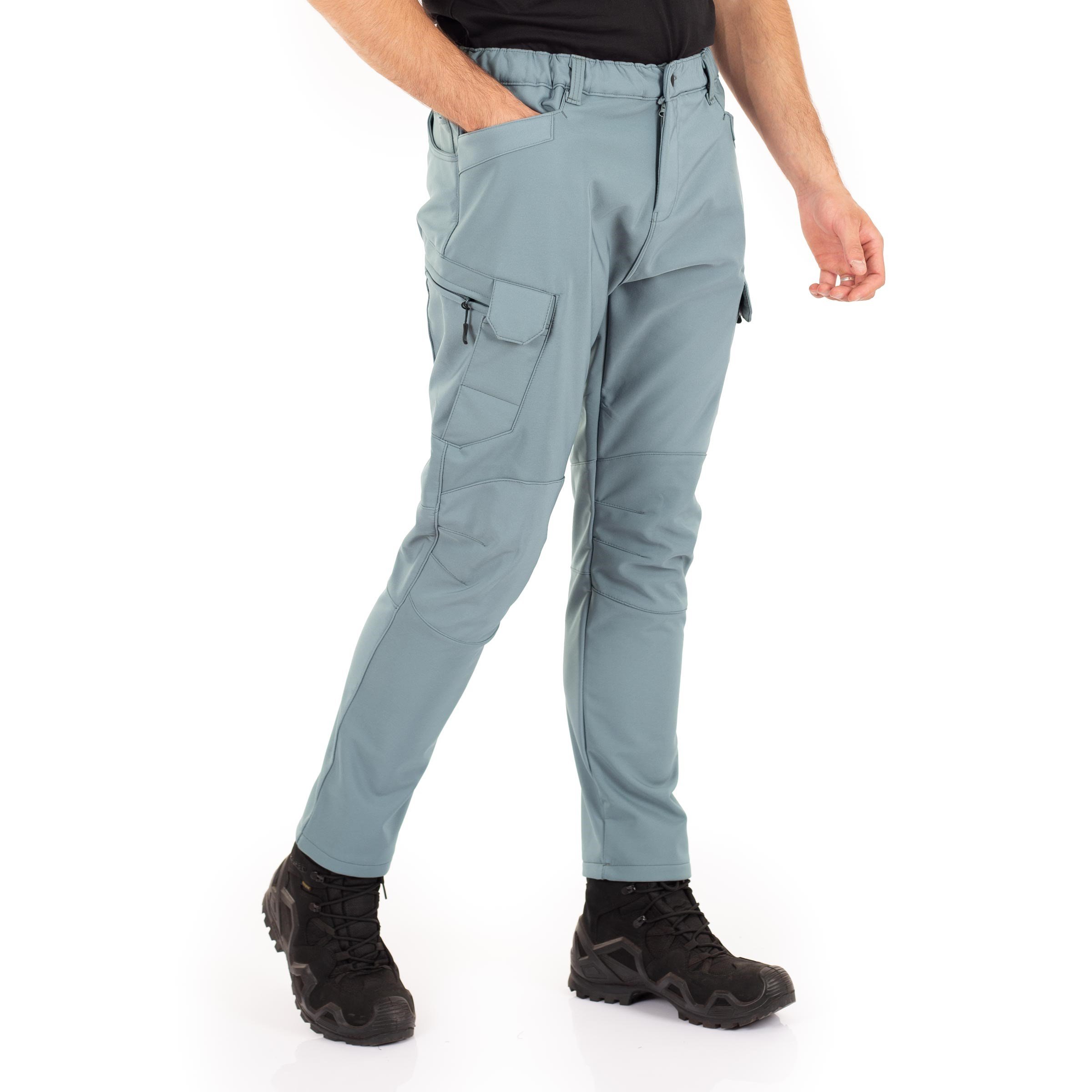 Stride Softshell Taktik Pantolon Likralı Esnek Taş Rengi