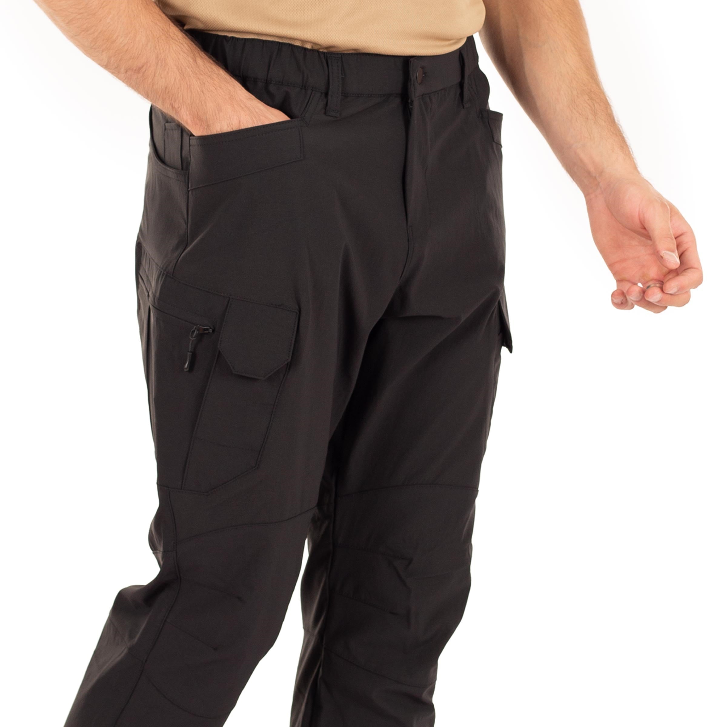 Stride Taktik Pantolon Likralı Esnek Siyah