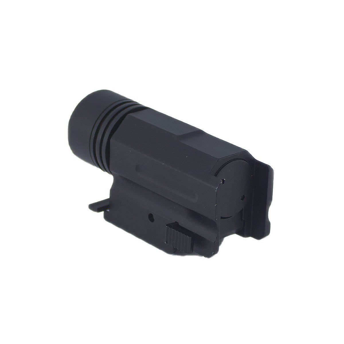 Taktik Tabanca ve Tüfek Feneri 500 Lümen Compact Model Siyah