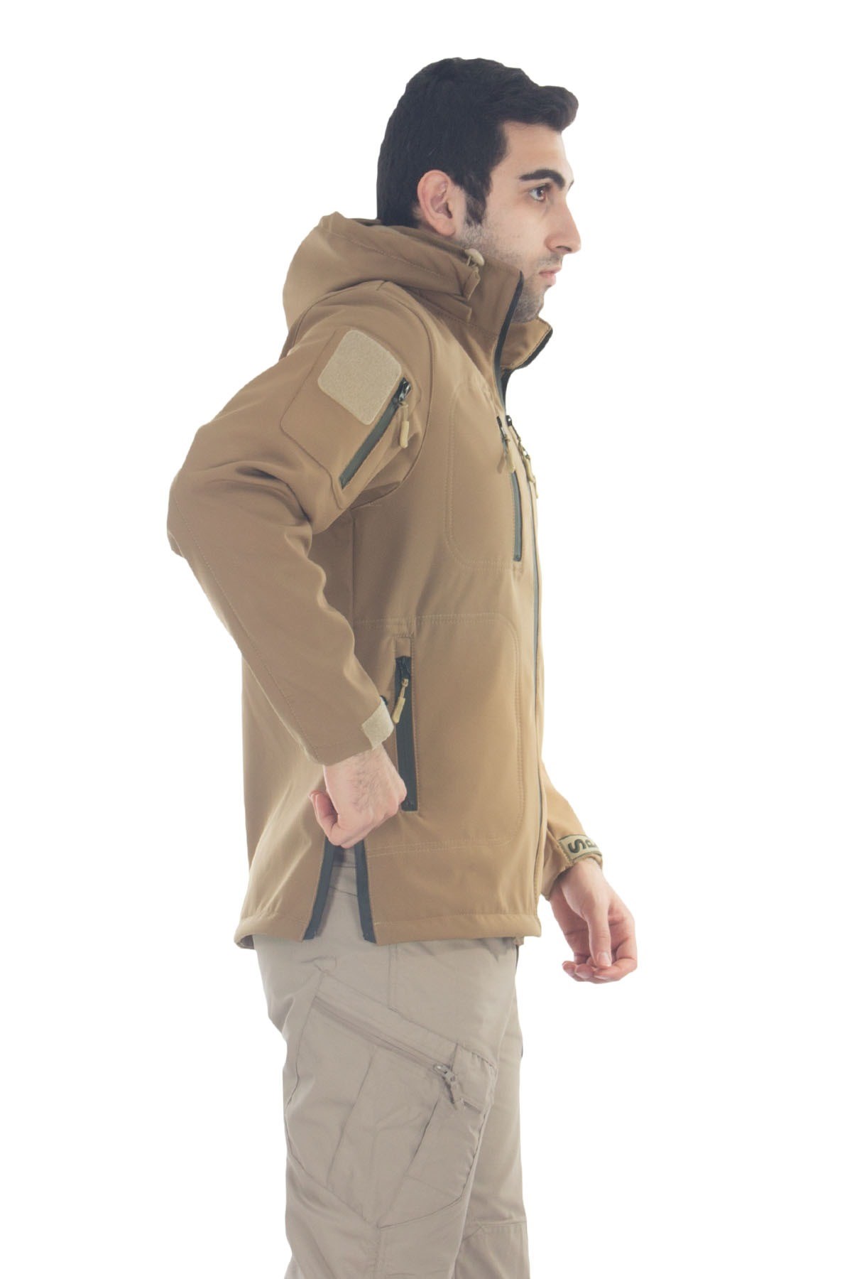 Taktikal Çöl Rengi Softshell Mont 5.11 Modeli