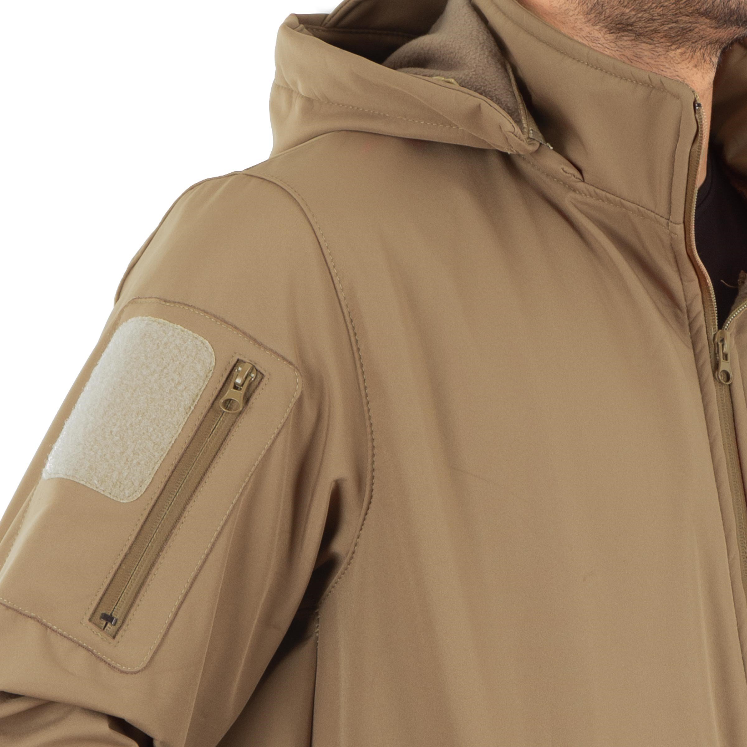 Taktikal Çöl Rengi Softshell Mont 5.11 Modeli