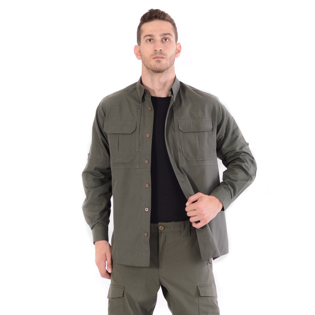 Taktikal Outdoor Gömlek Haki-TG01