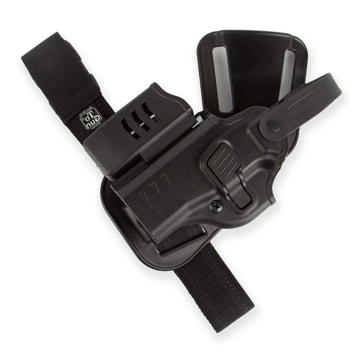 To Gun Holster Beretta F92 Şarjörlüklü Alçak Taşıma Tabanca Kılıfı Seviye 2 Siyah SOL EL