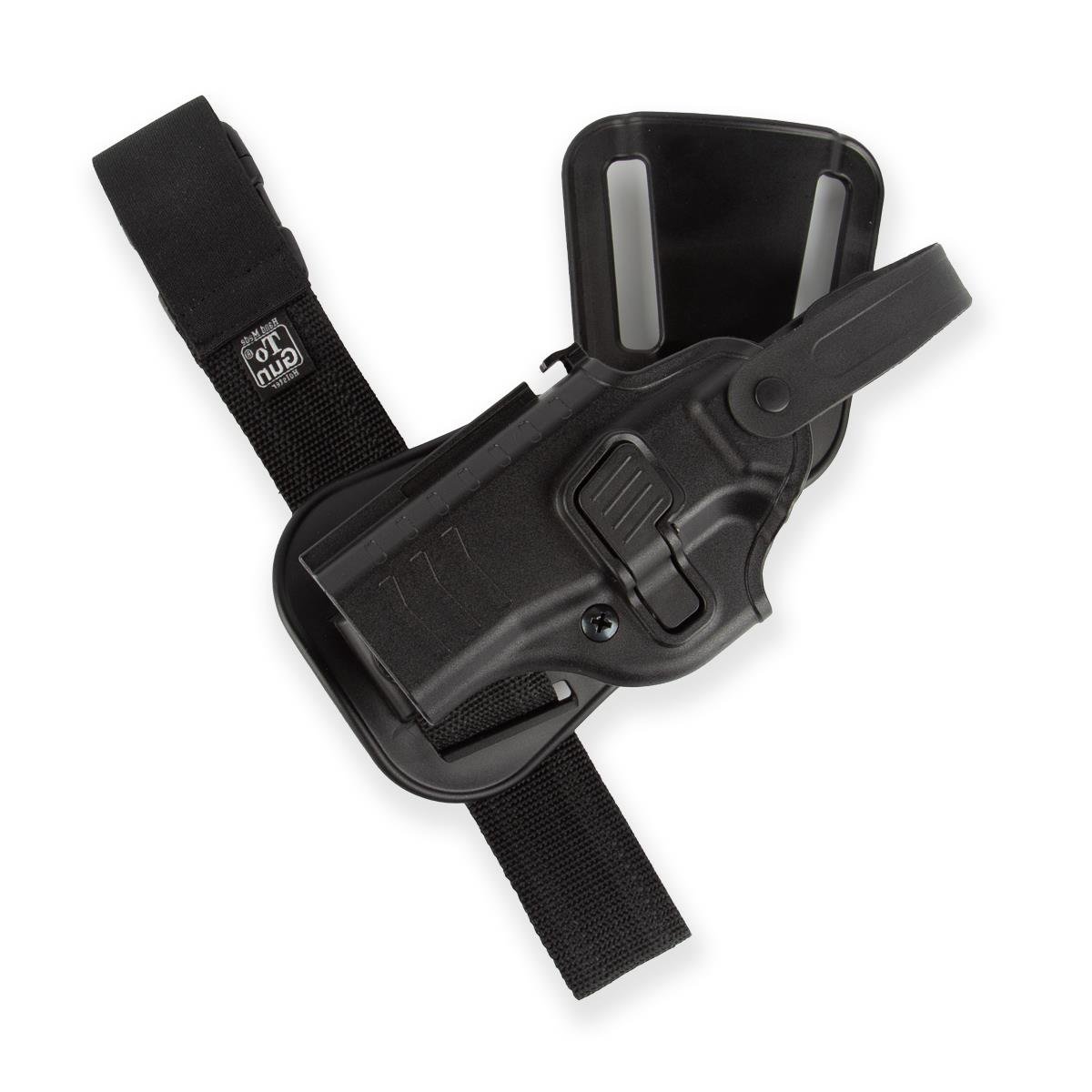 To Gun Holster Canik55 TP9 Mete Serisi Alçak Taşıma Tabanca Kılıfı Seviye 2 Siyah SOL EL