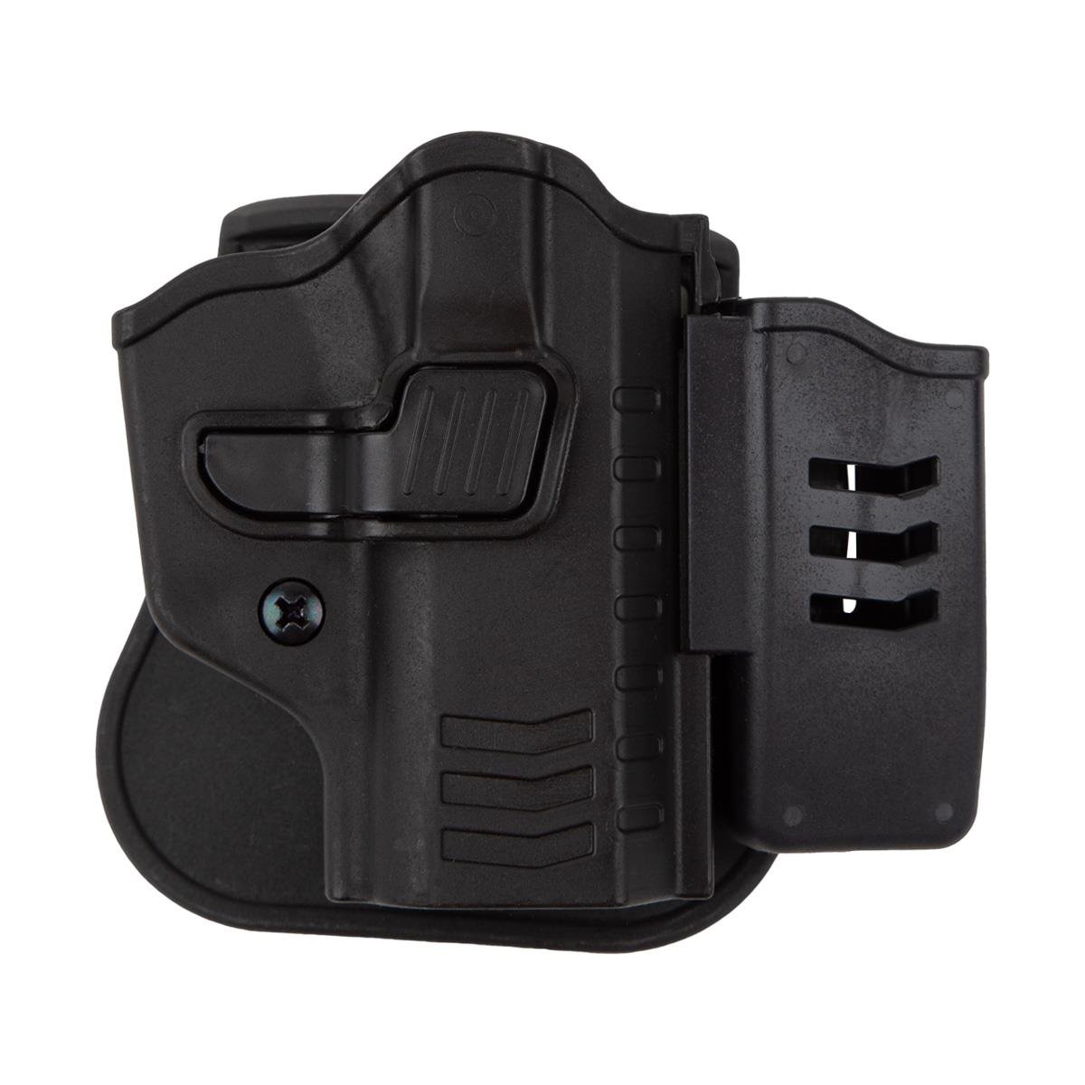 To Gun Holster CZ 75B Tabanca Kılıfı Önü Şarjörlüklü Siyah