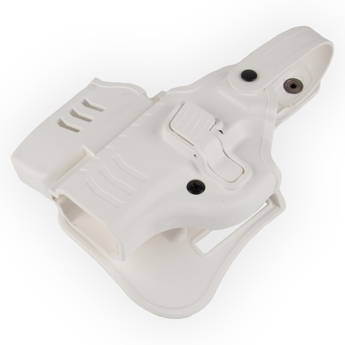 To Gun Holster Girsan MC 28 Tabanca Kılıfı Seviye 2 Önü Şarjörlüklü Beyaz SOL EL