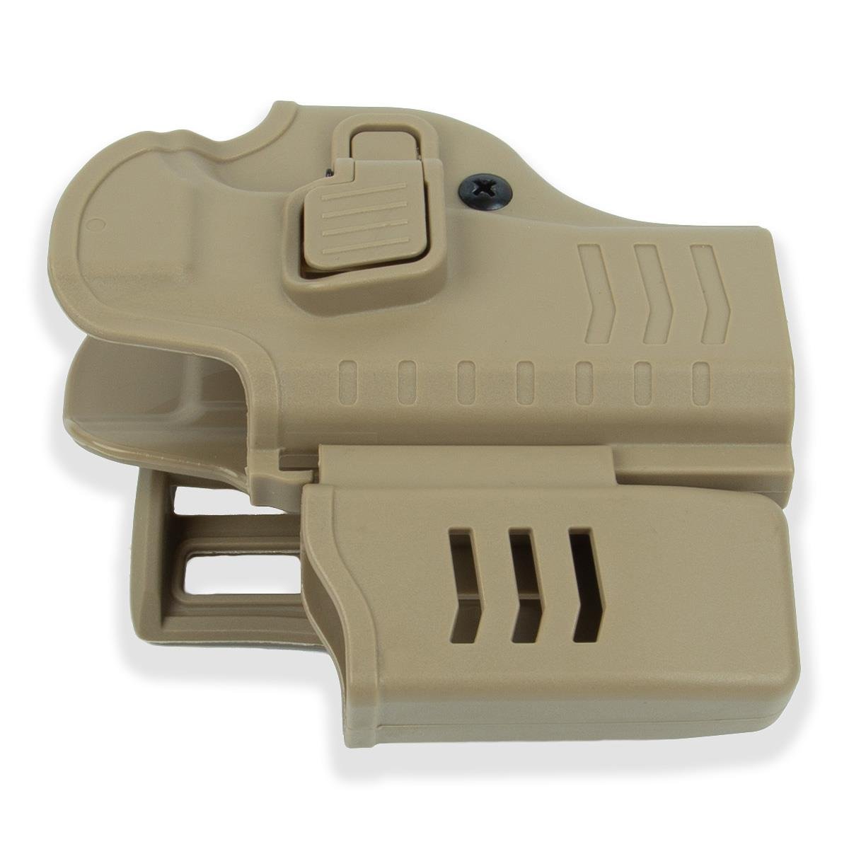 To Gun Holster Girsan MC 28 Tabanca Kılıfı Önü Şarjörlüklü Çöl Rengi SOL EL