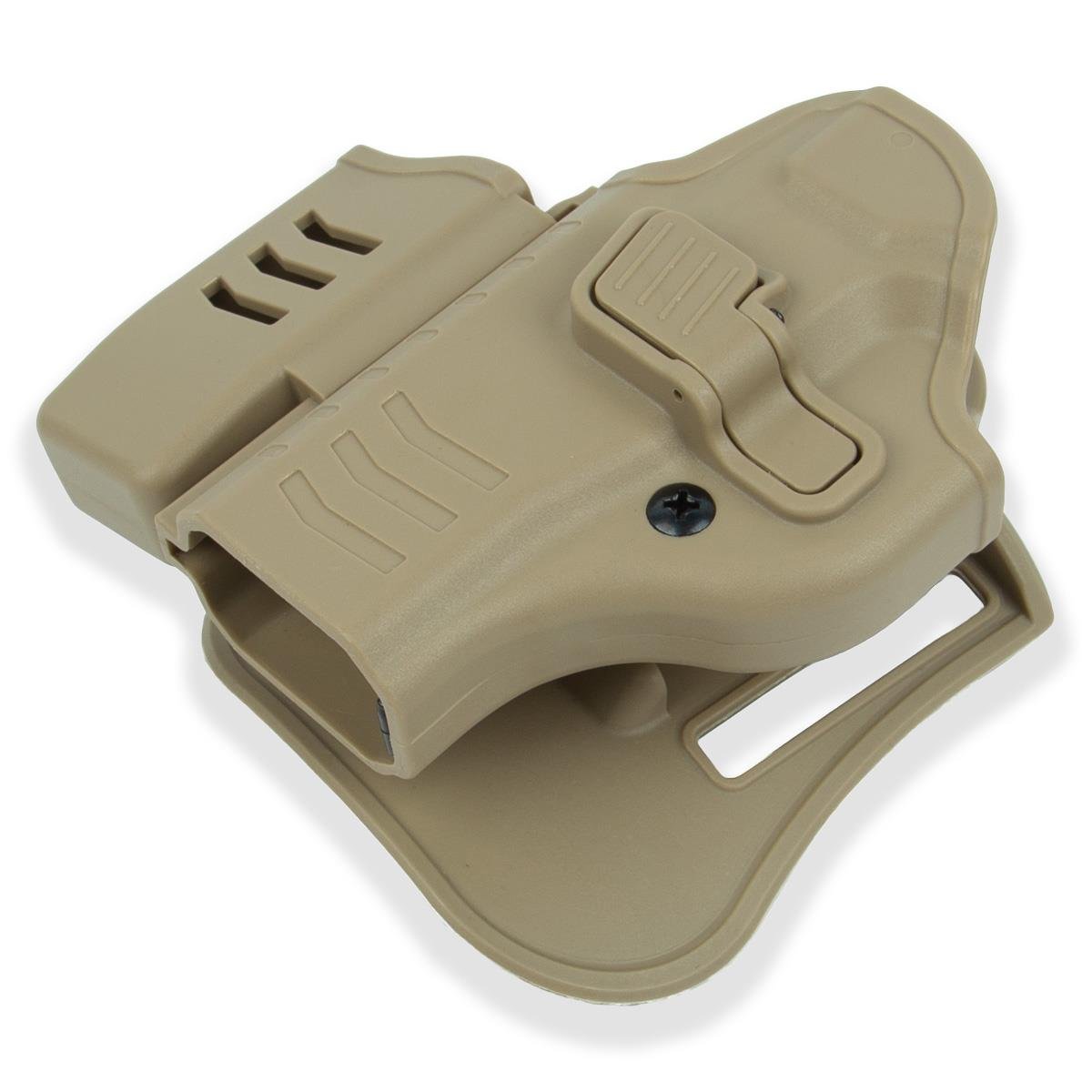 To Gun Holster Girsan MC 28 Tabanca Kılıfı Önü Şarjörlüklü Çöl Rengi SOL EL