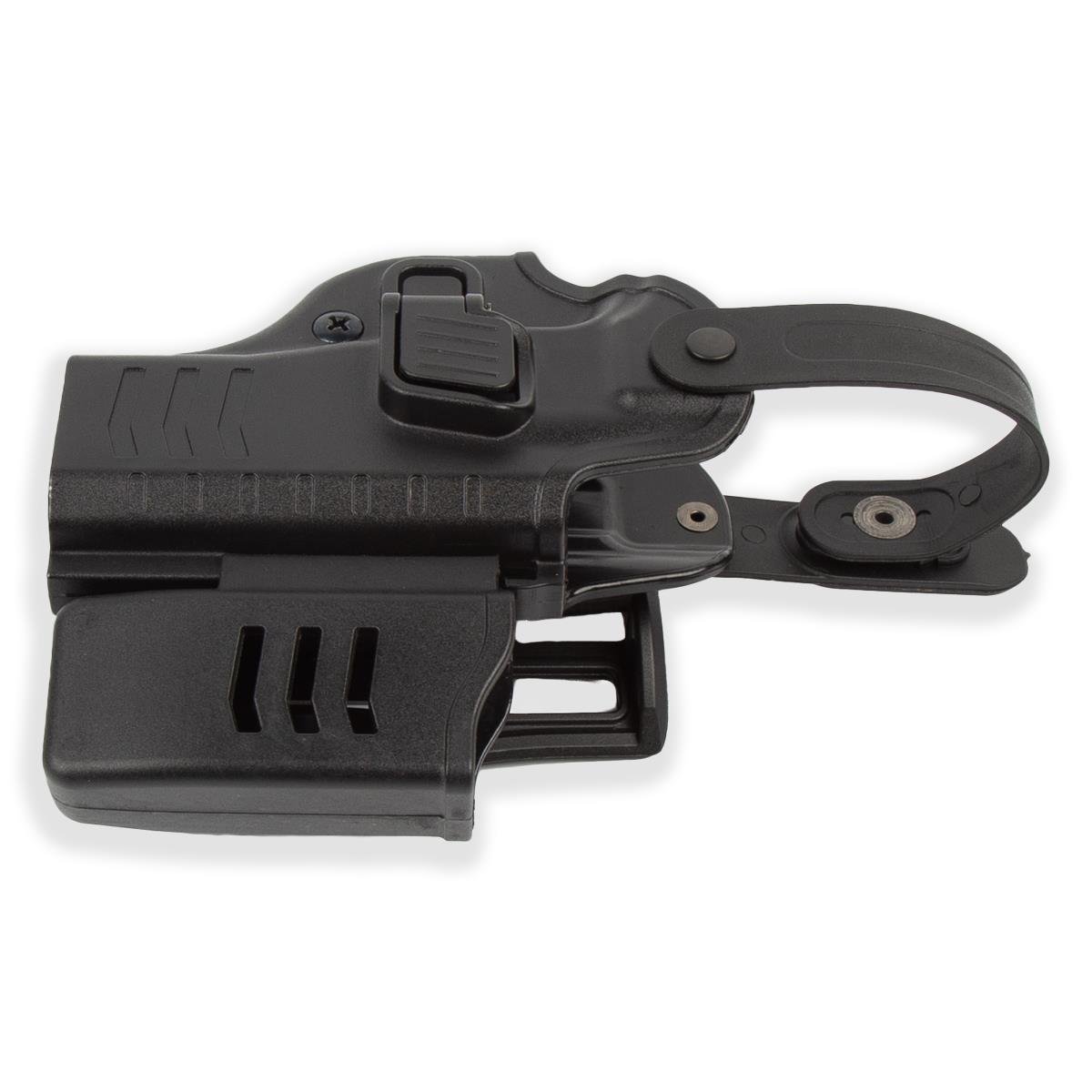 To Gun Holster Sarsılmaz SAR9 Mete Tabanca Kılıfı Seviye 2 Önü Şarjörlüklü Siyah SAĞ EL