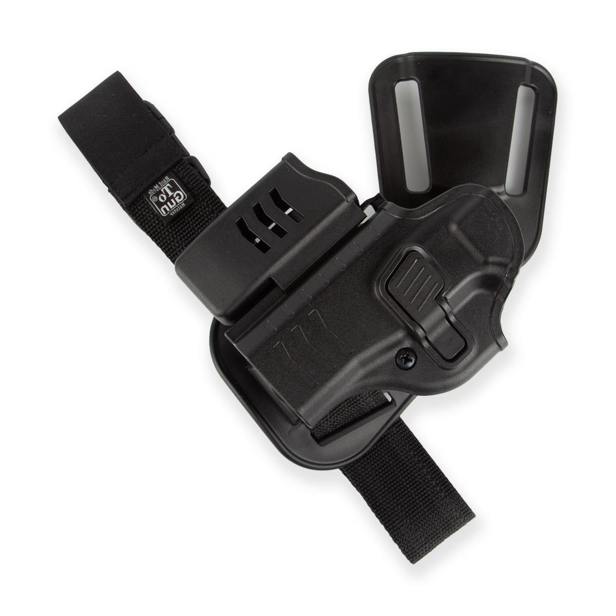 To Gun Holster Tisaş Zigana Serisi Şarjörlüklü Alçak Taşıma Tabanca Kılıfı Siyah SOL EL