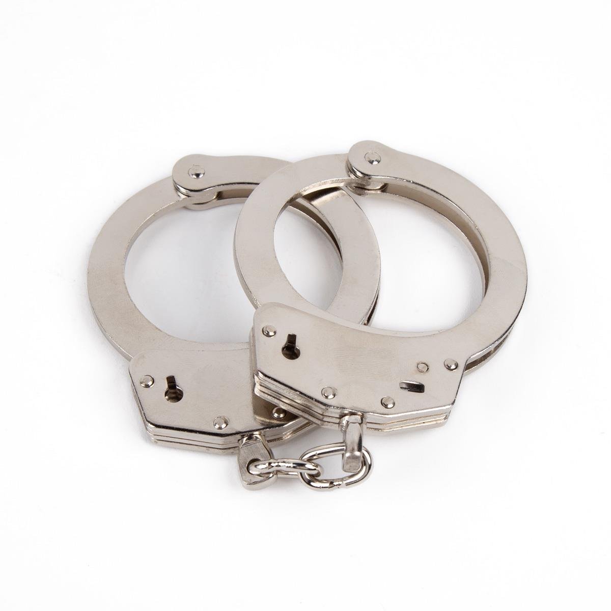 Toptan Polis ve Güvenlik Kelepçesi-Metal Zincirli