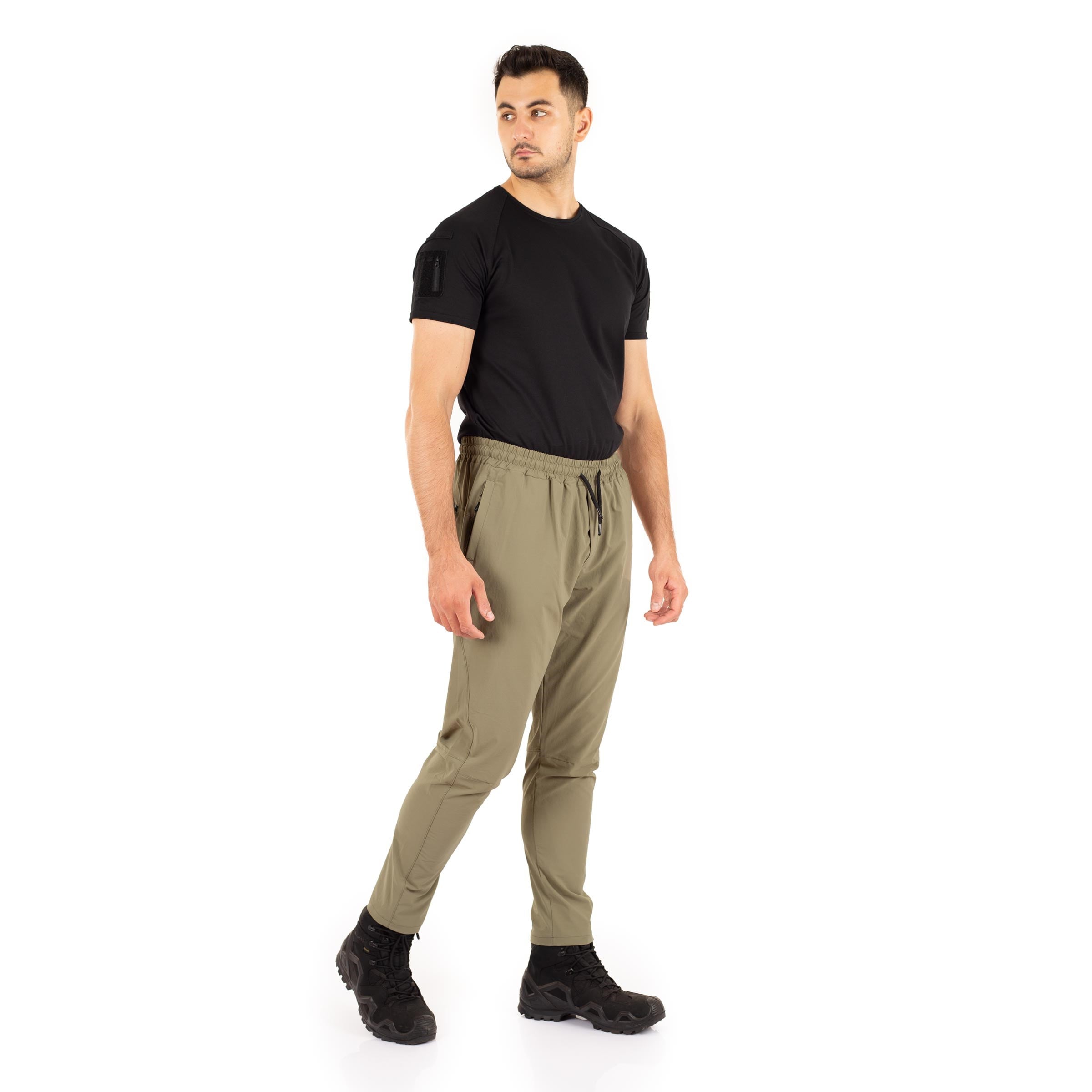 Trekking Pantolon Likralı Esnek Bej