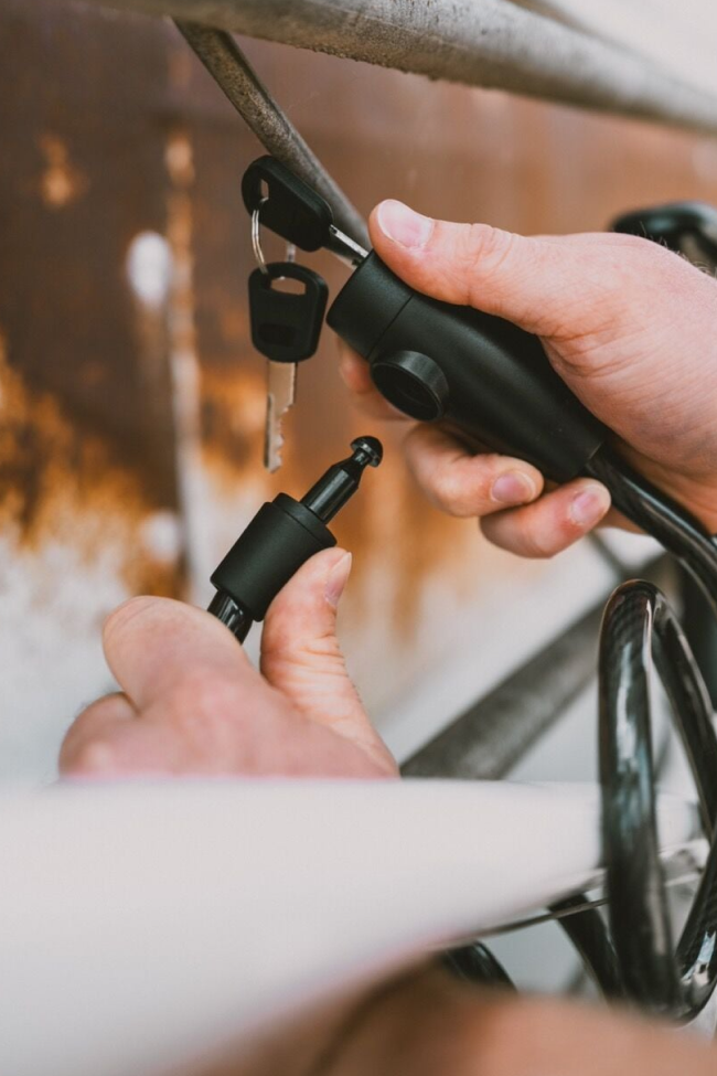 Tru-Tension BC114 Bike Lock 12 mm X 1.5 m Anahtarlı Bisiklet Kilidi