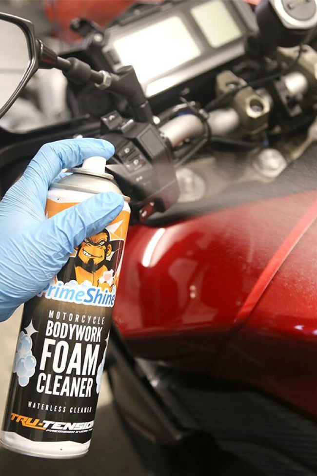 Tru-Tension M007 PrimeShine Bodywork Foam Cleaner 500ml Motosiklet Temizleme Köpüğü