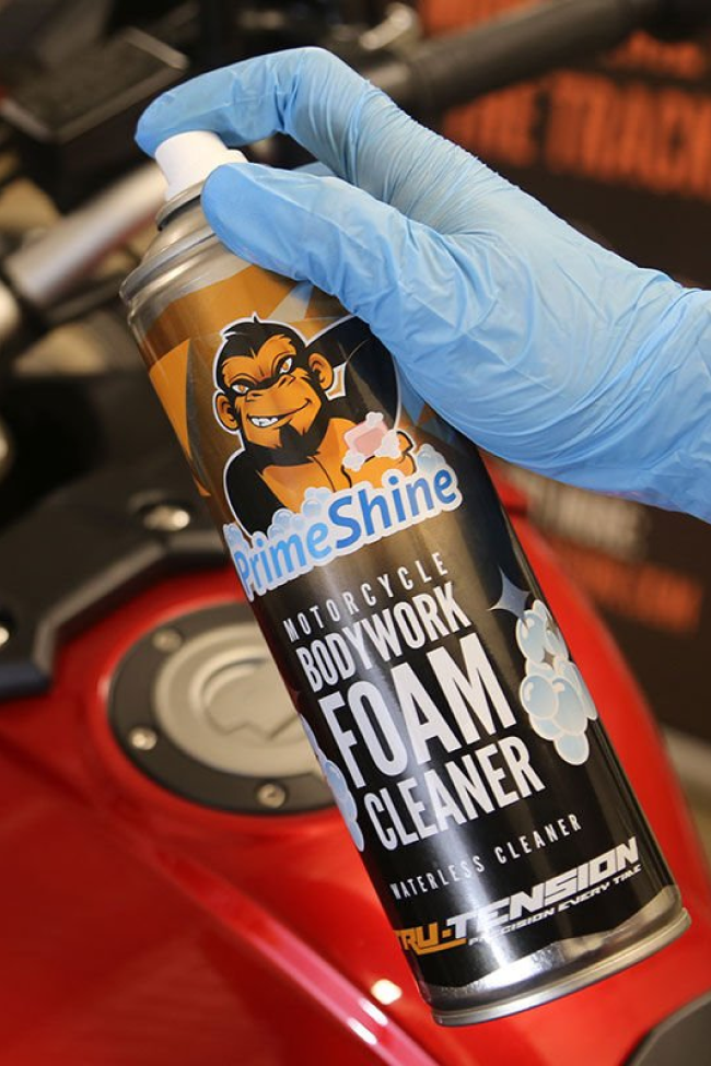Tru-Tension M007 PrimeShine Bodywork Foam Cleaner 500ml Motosiklet Temizleme Köpüğü