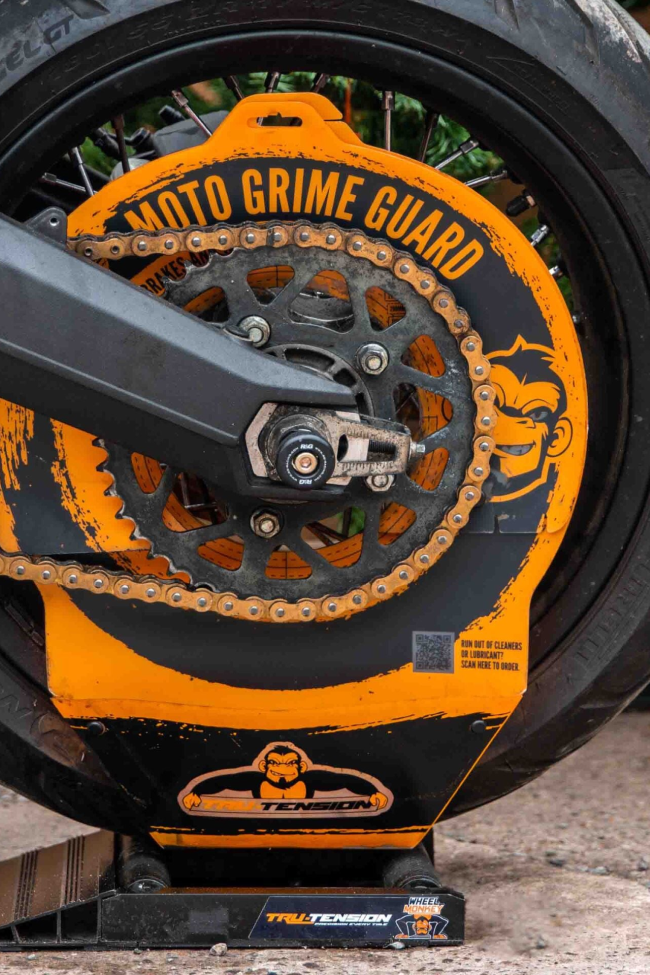 Tru-Tension M043 Moto Grime Guard Motosiklet Disk Koruma Bakım Kılıfı