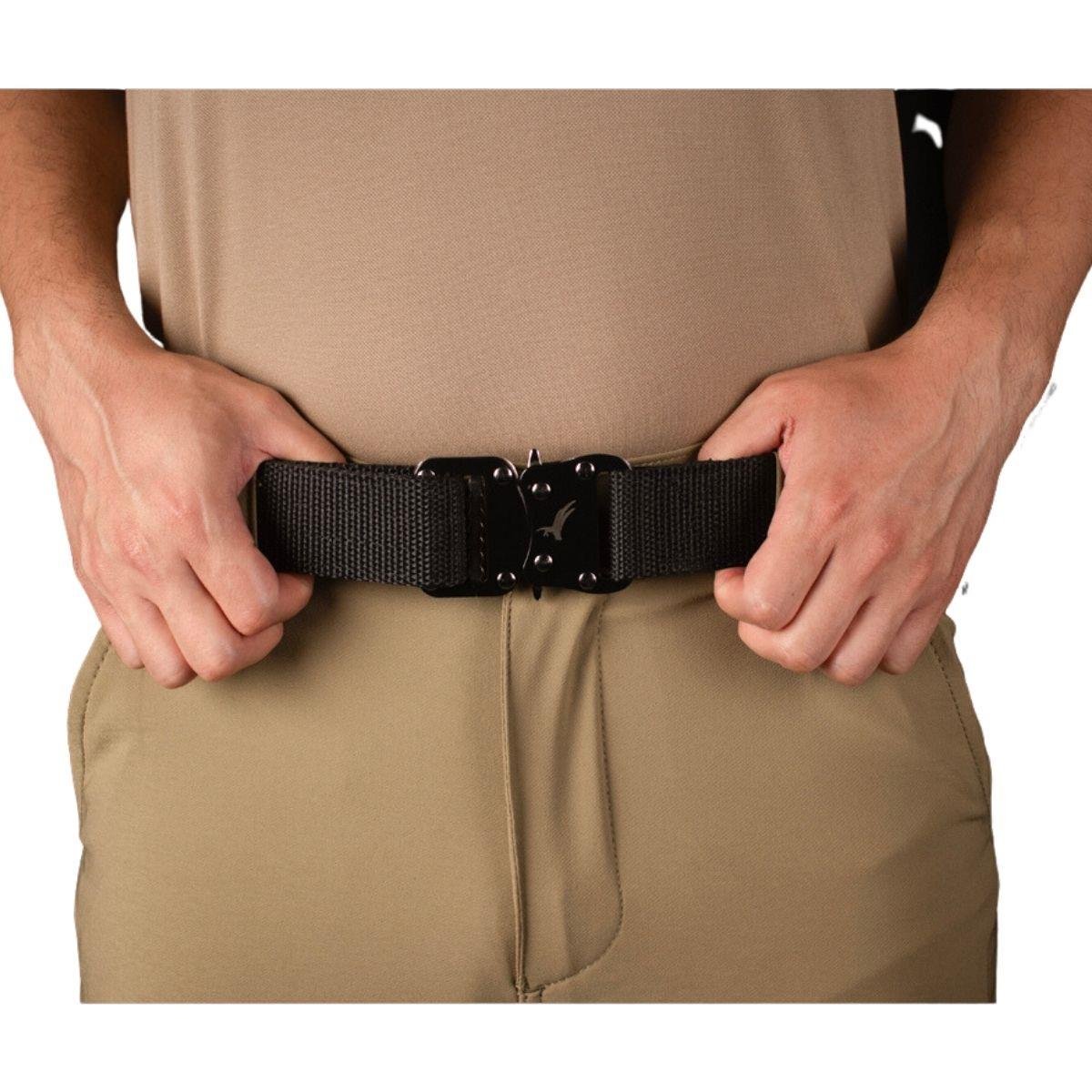 Tugan Güçlendirilmiş Taktik Kemer Palaska Siyah