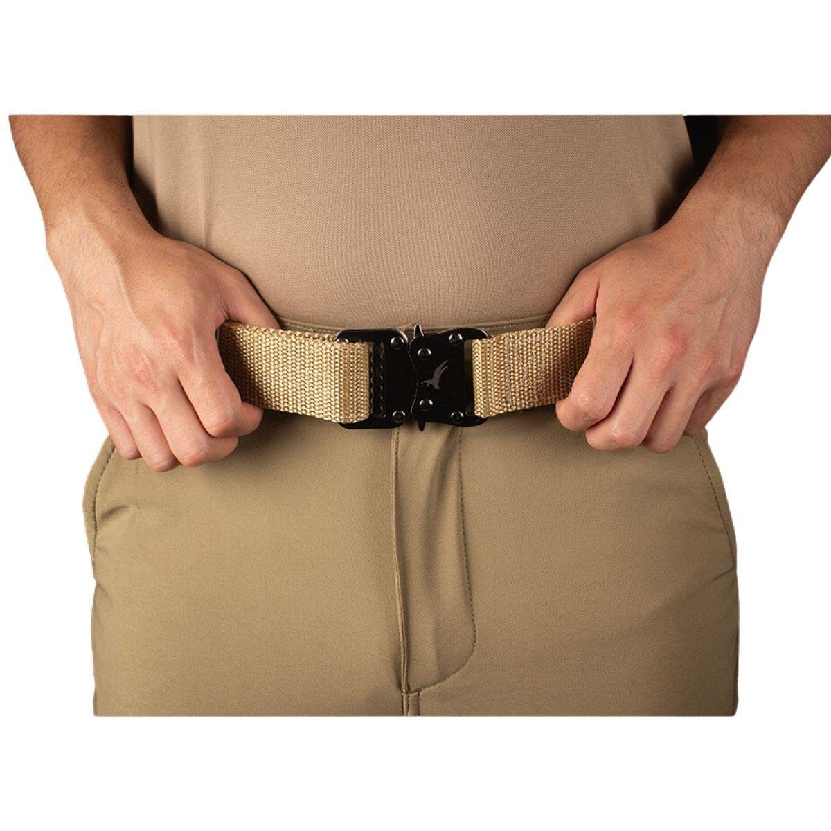 Tugan Güçlendirilmiş Taktik Kemer Palaska Çöl Rengi