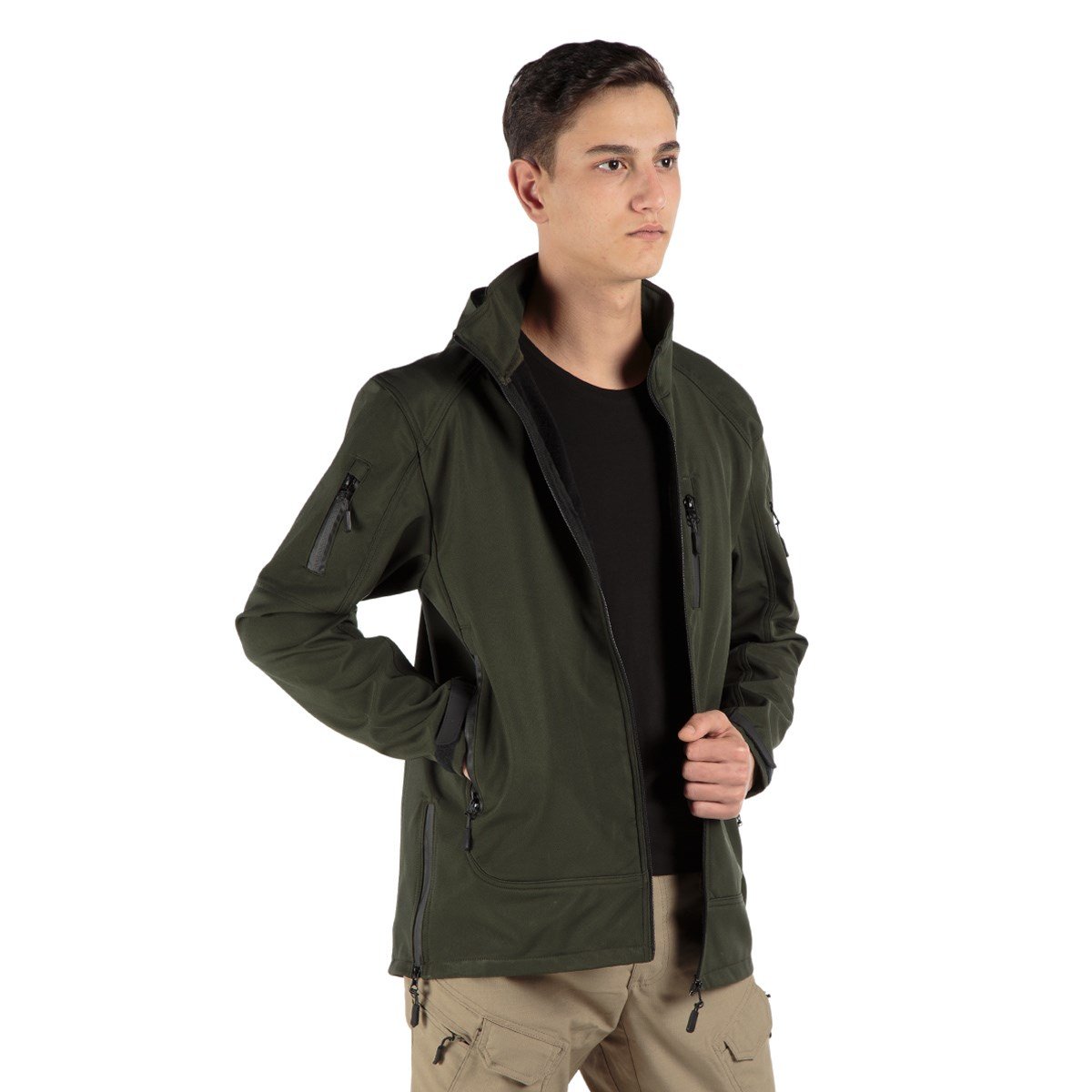 Tugan Taktikal Haki Softshell Mont 