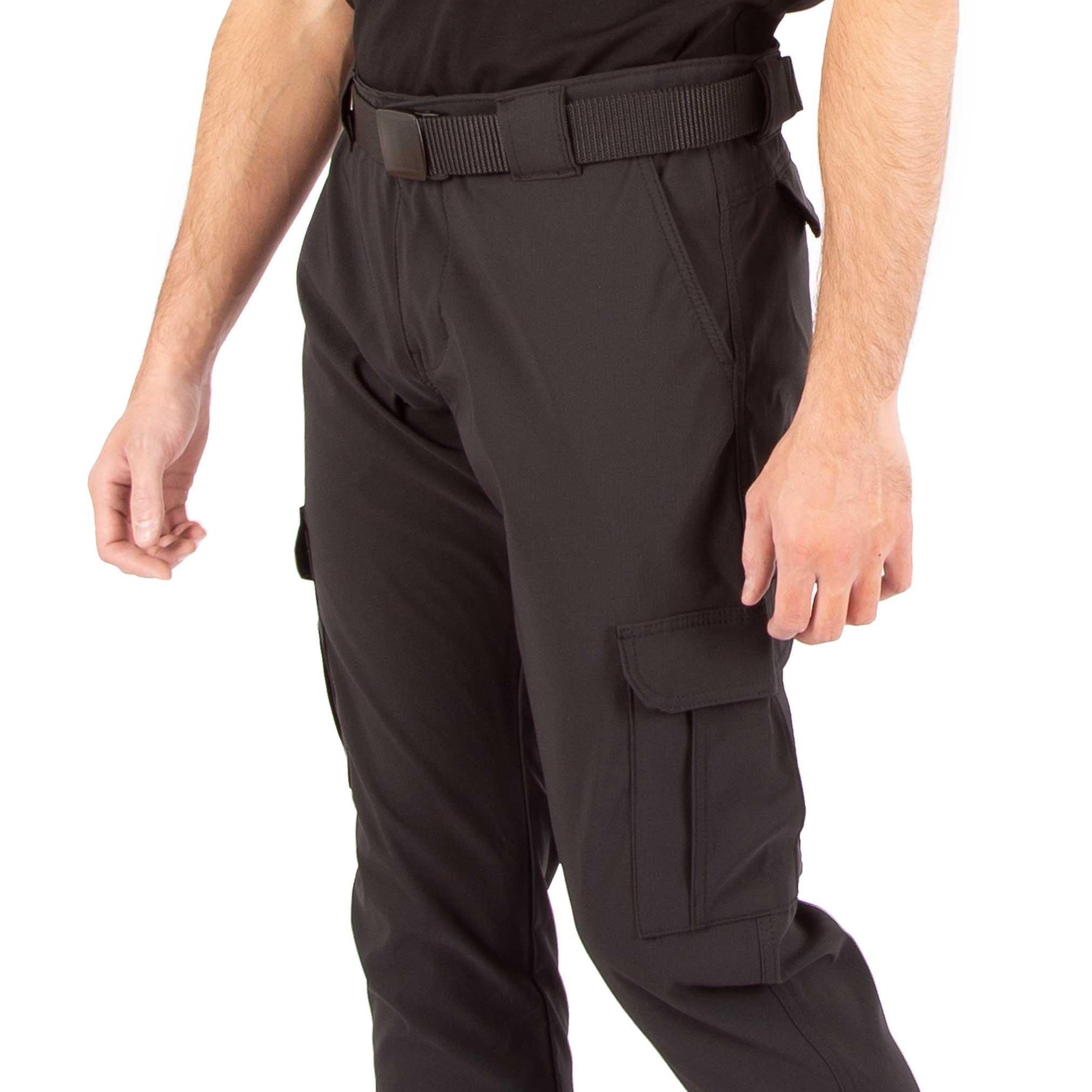 Tugan Taktikal Kargo Cepli Trekking Pantolon Siyah