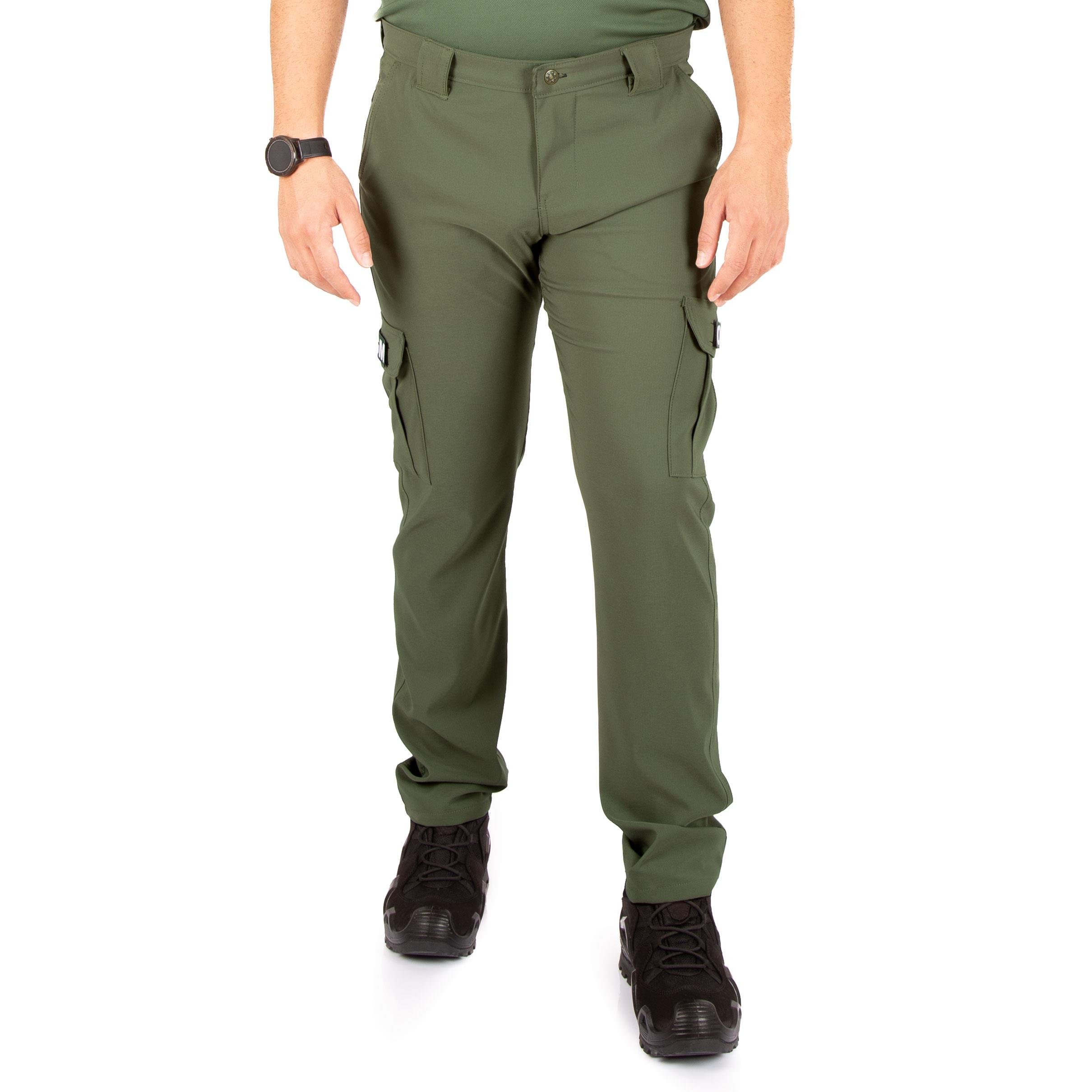 Tugan Taktikal Likralı Orman Muhafaza Pantolonu Haki