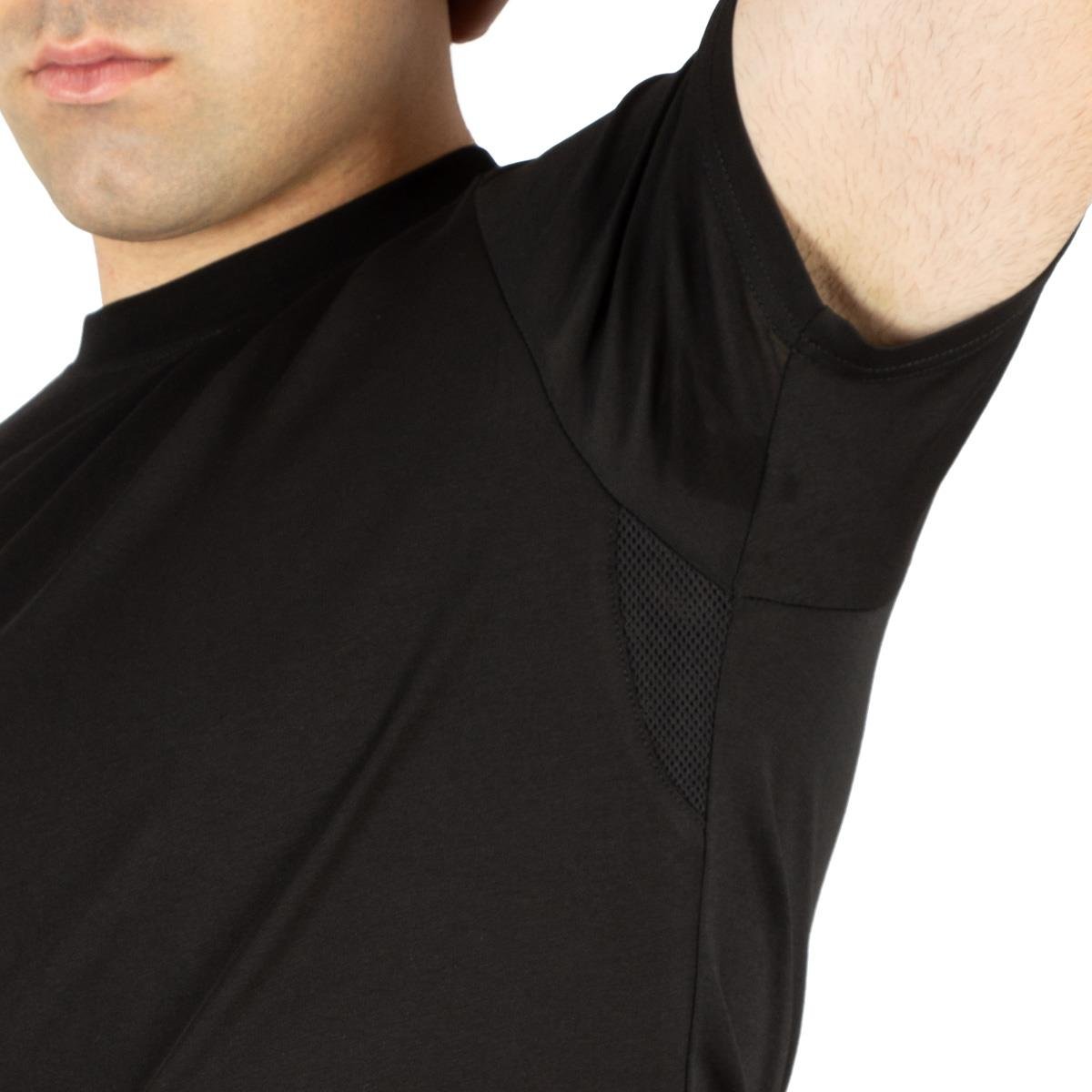 Tugan Taktikal Outdoor Bisiklet Yaka Tişört - Siyah