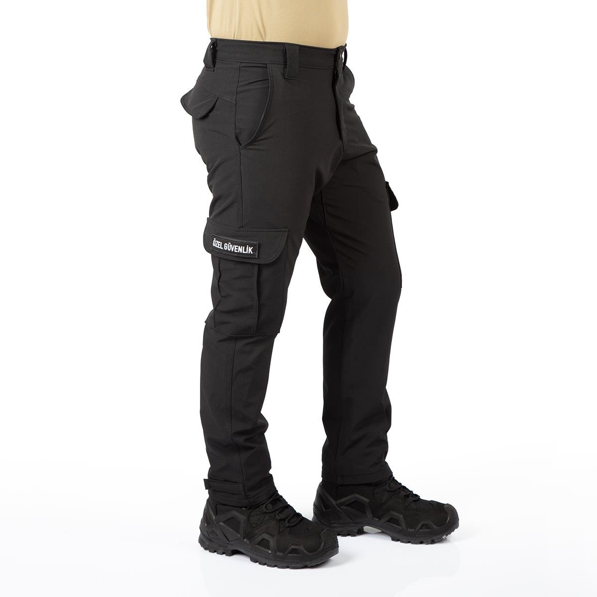 Tugan Taktikal Trekking Özel Güvenlik Pantolonu Siyah
