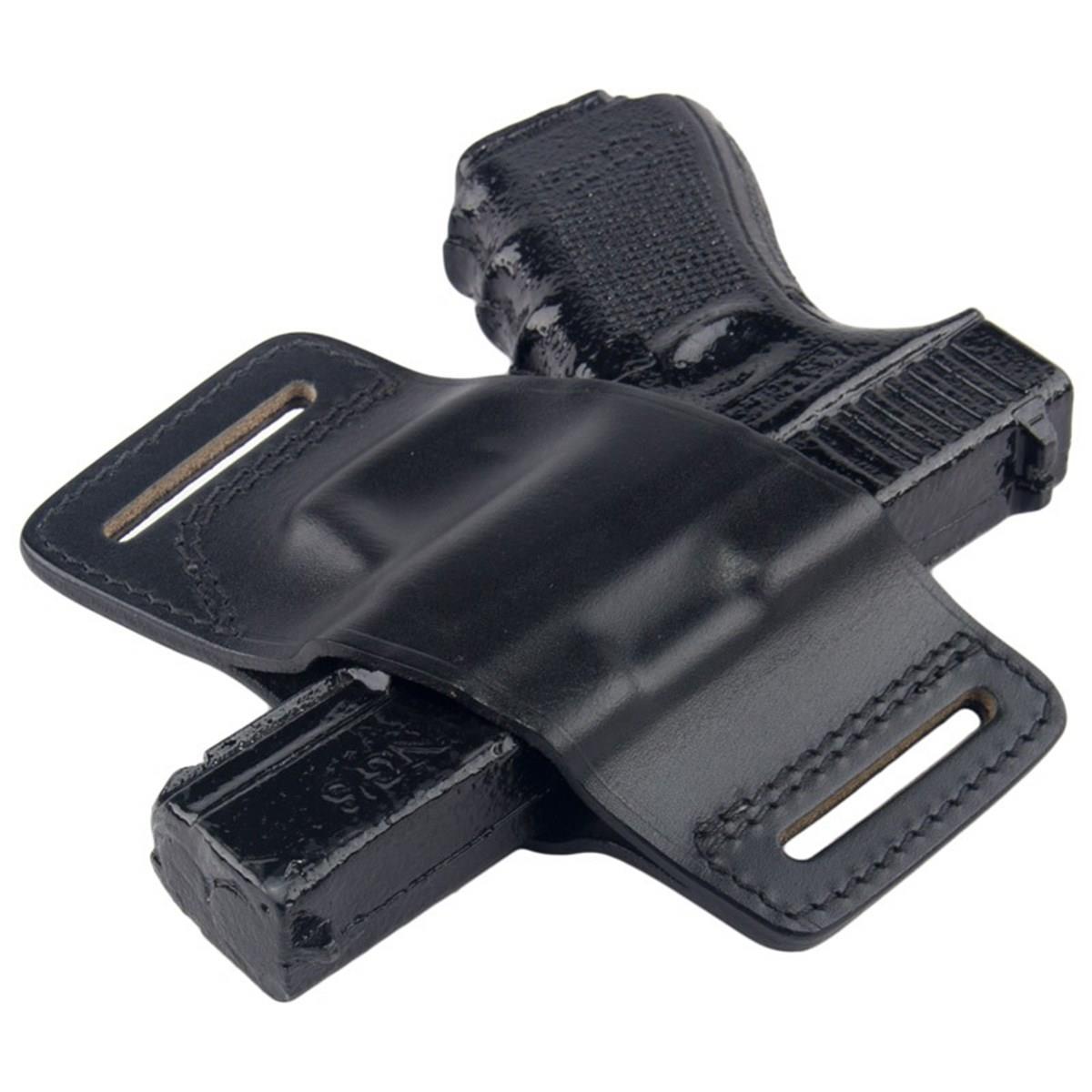 Universal Deri Tabanca Kılıfı Speed Kelebek Siyah