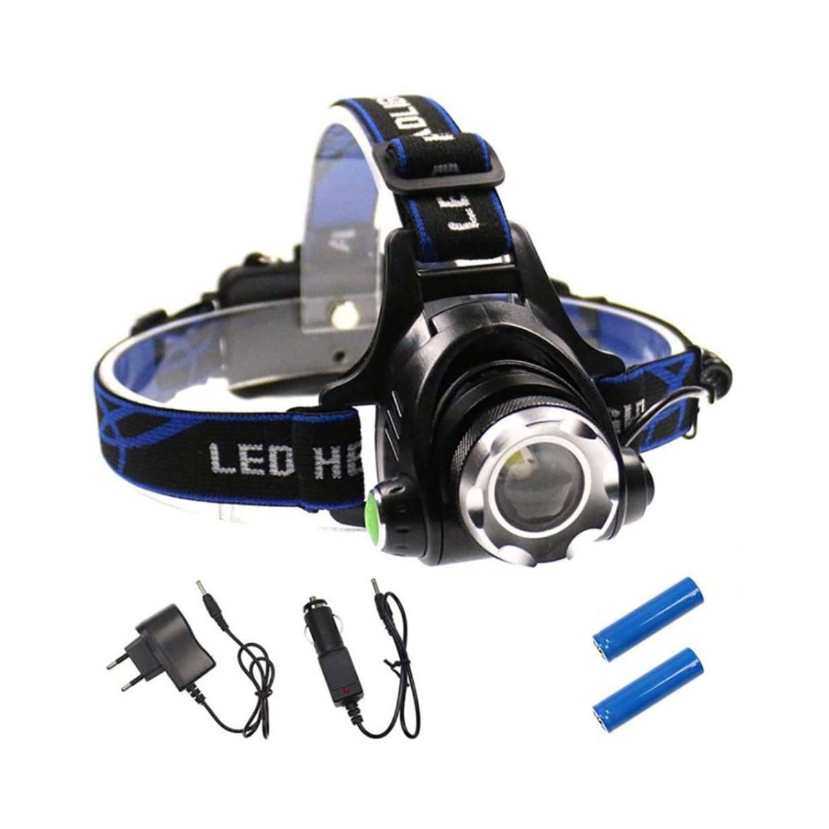 Watton 800 Lümen TX6 Zoomlu Şarjlı Kafa Lambası WT-120