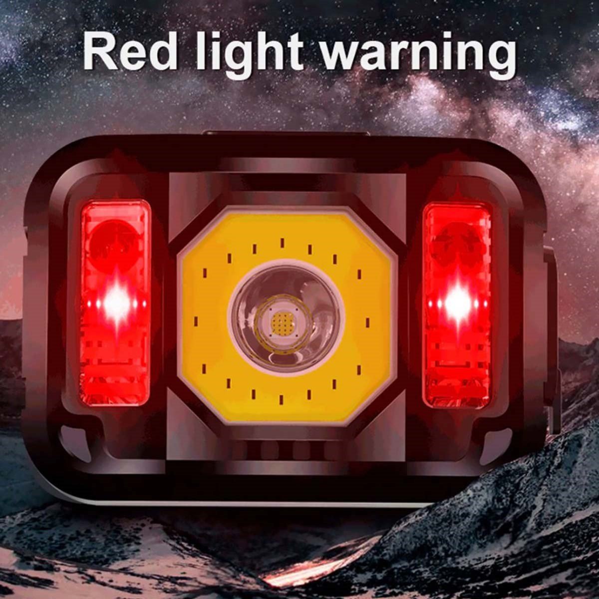 Watton Pratik Sinyalli Sensörlü Kafa Lambası WT-024