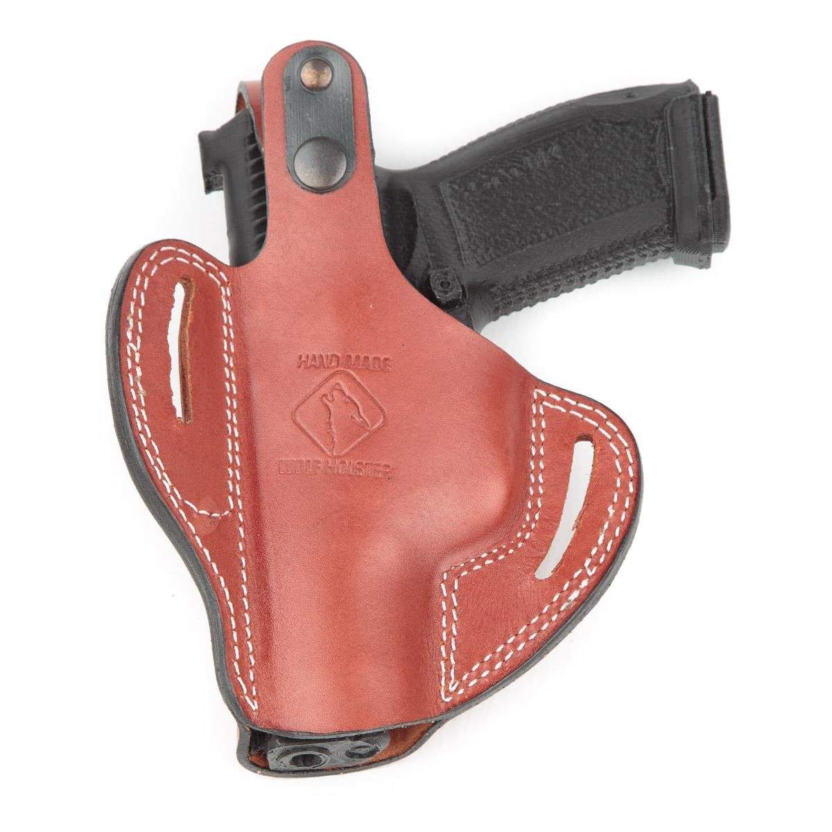 Wolf Holster CZ 75B Deri Tabanca Kılıfı Tam Kelebek Taba