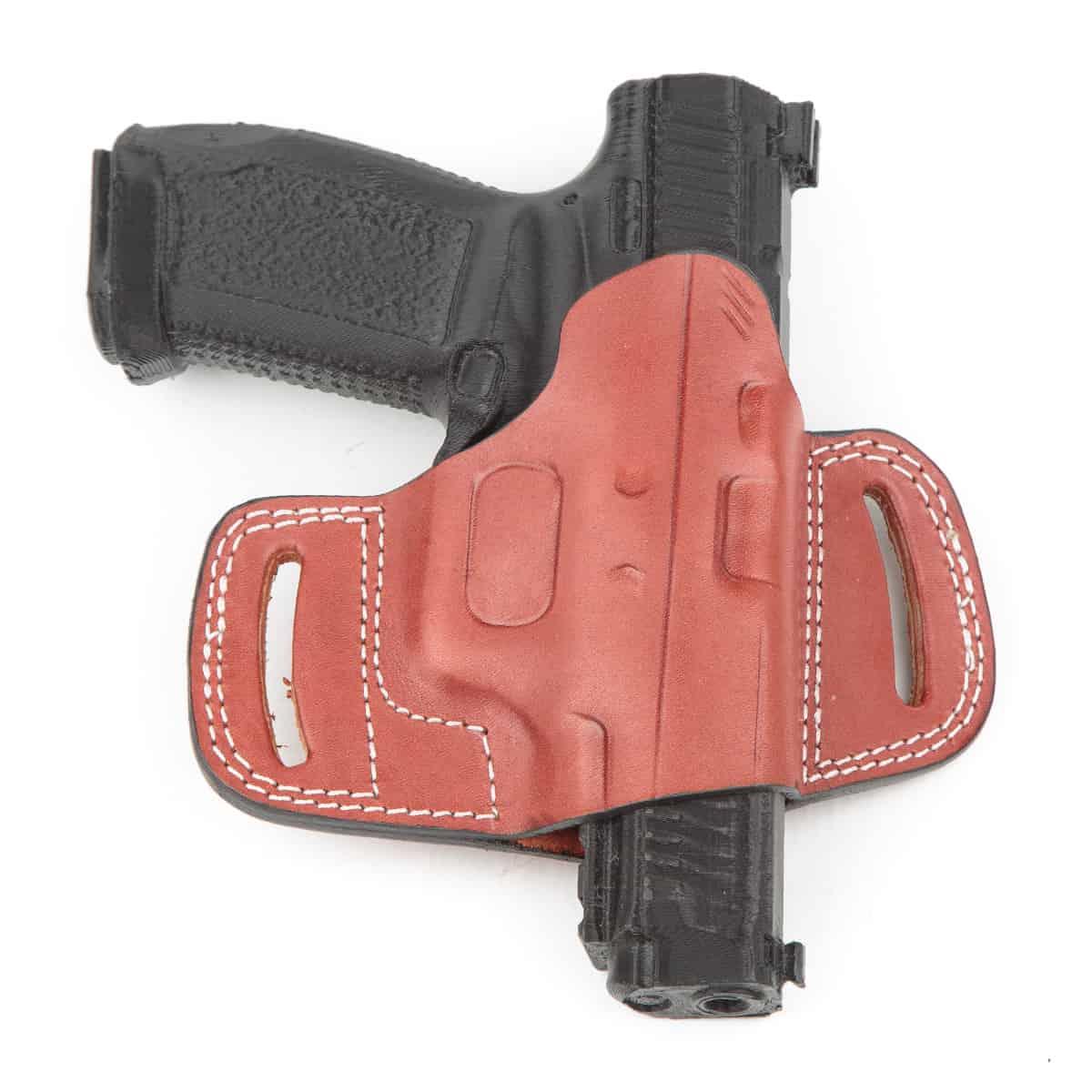 Wolf Holster Universal Deri Tabanca Kılıfı Yarım Kelebek Atkısız Taba