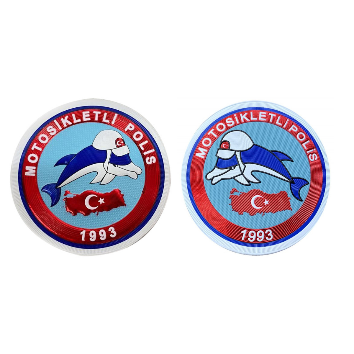 Yunus Polis Kol Arması 3 Boyutlu 1 Takım