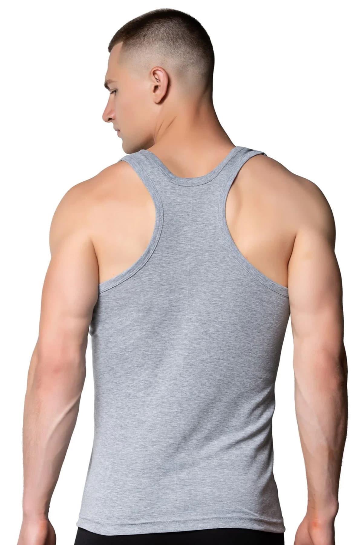 Gümüş İç Giyim Erkek Pamuklu Sporcu Rambo Atlet 6lı Paket