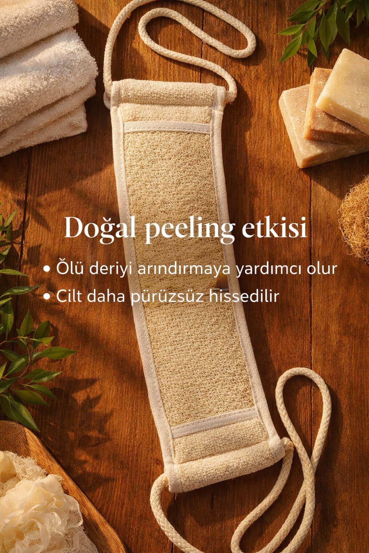 Kabak Lifli İpli Kemer Uzun Sırt Kesesi