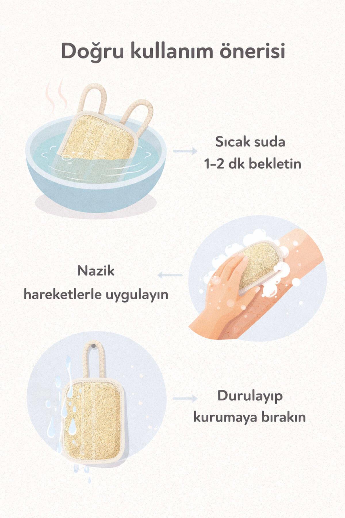Kabak Lifli İpli Kemer Uzun Sırt Kesesi