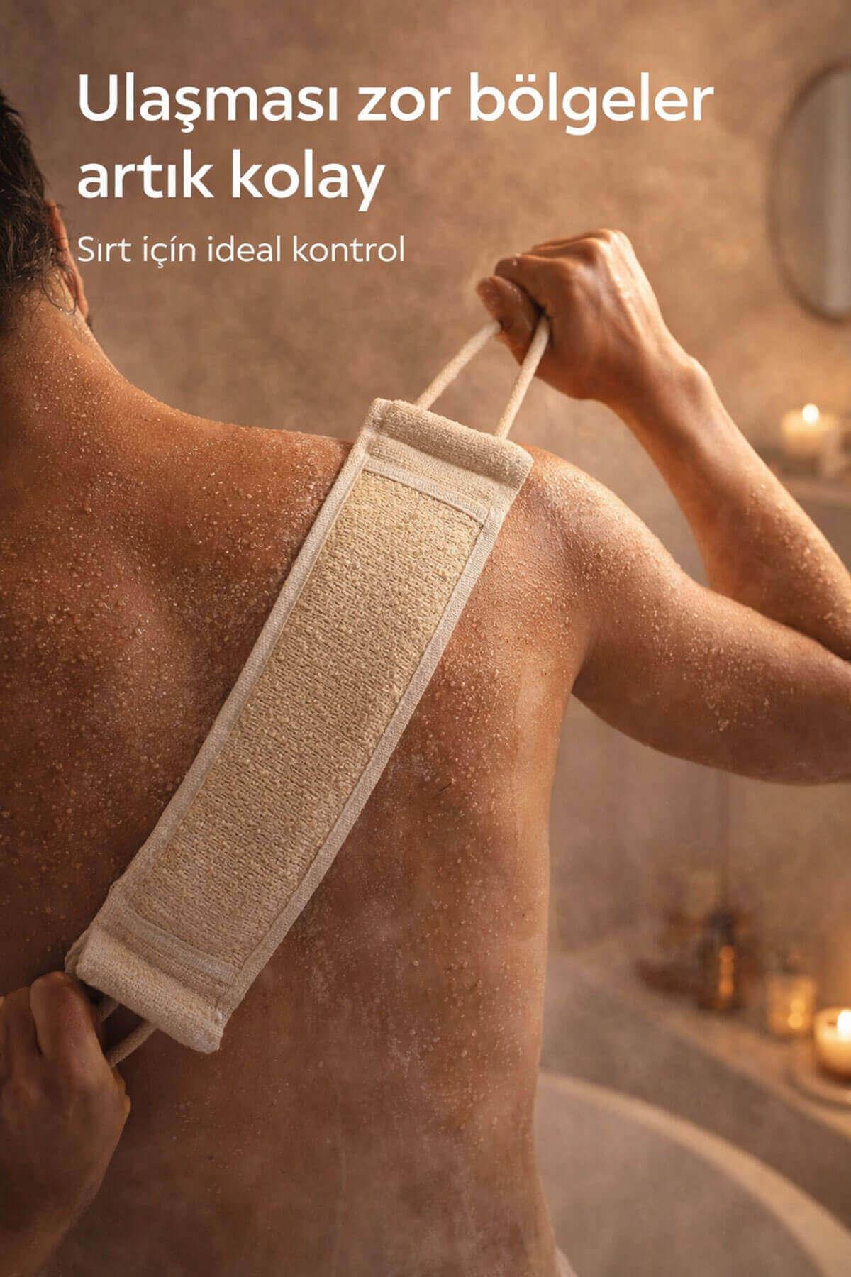 Kabak Lifli İpli Kemer Uzun Sırt Kesesi