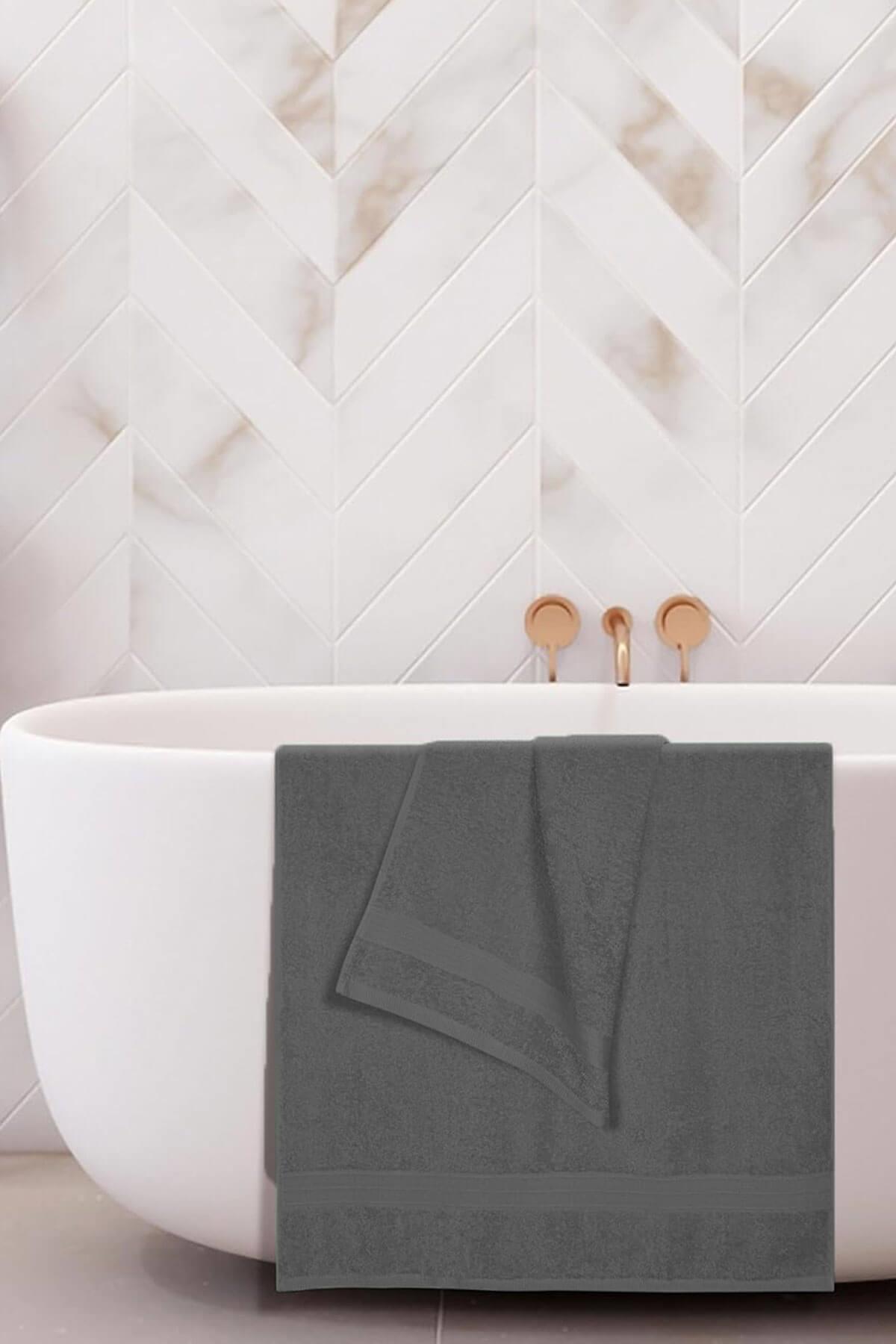 Kadın /erkek Banyo Ve Baş Havlusu Hamam Seti %100 Pamuklu banyo Havlu Takımı