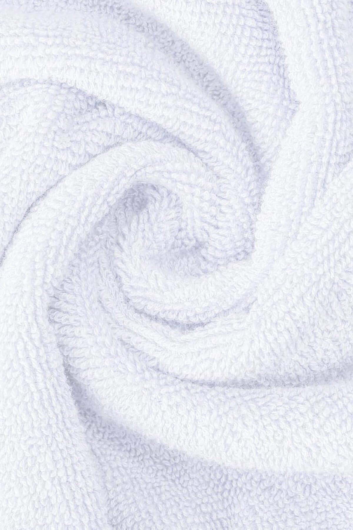 Otel Banyo Havlusu %100 Pamuklu 70X150 Cm Beyaz 20/2 Ring 600 Gr
