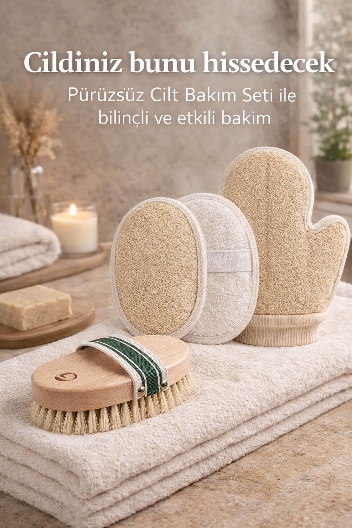 Pürüzsüz Cilt Bakım Seti - Selülit & Batık Karşıtı 3’lü Paket