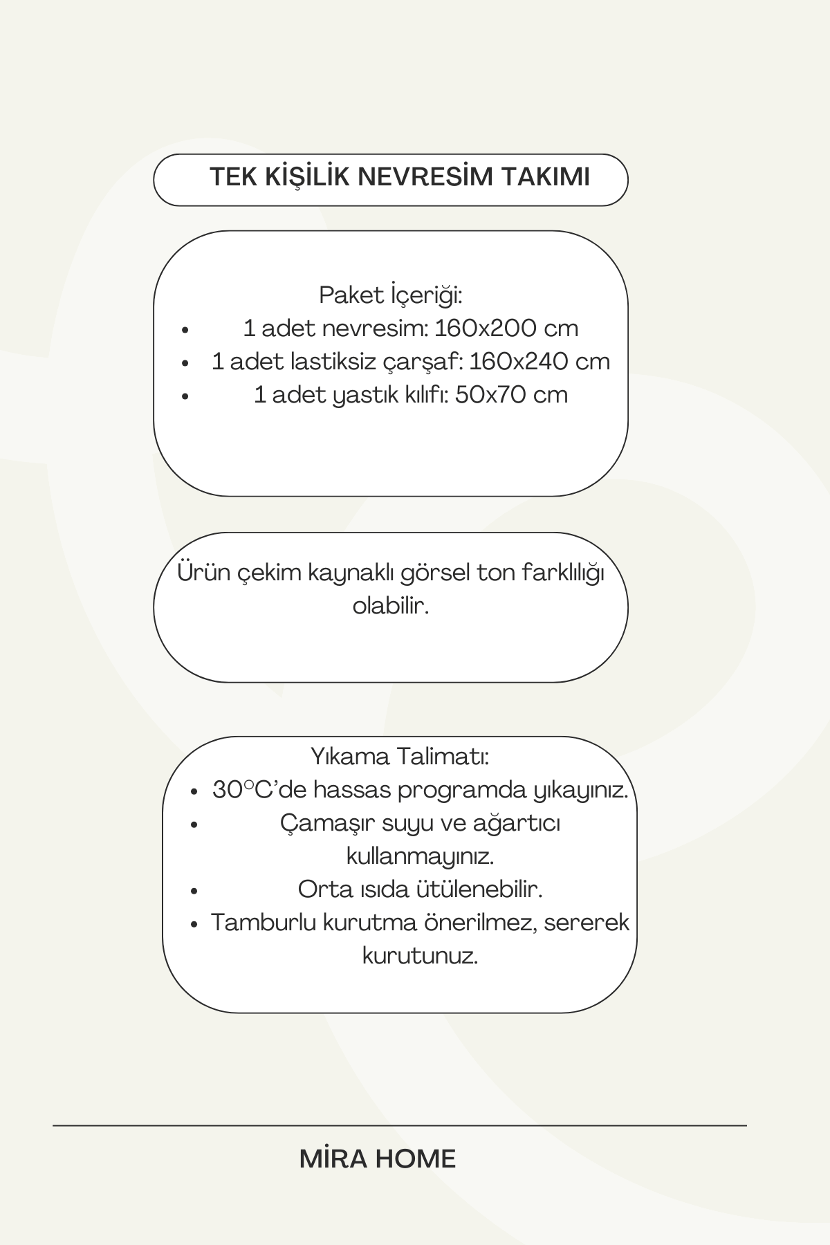 Sarı Yaprak Desenli Pamuklu Tek Kişilik Nevresim Takımı