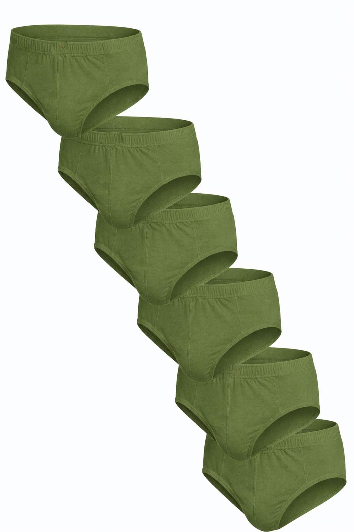 Seher Yıldızı Erkek Slip Külot Pamuklu Renkli 6 Lı Paket