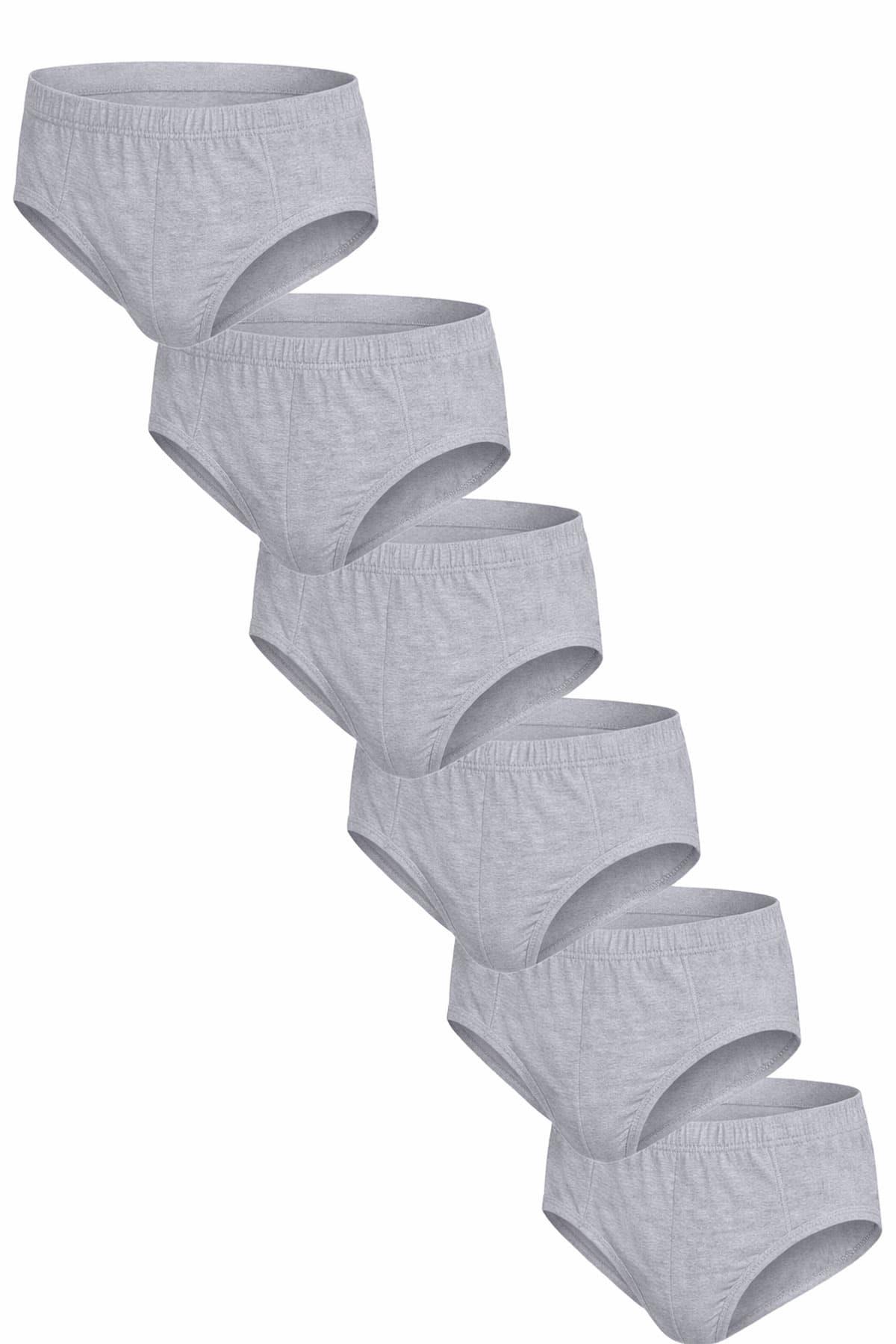 Seher Yıldızı Erkek Slip Külot Pamuklu Renkli 6 Lı Paket