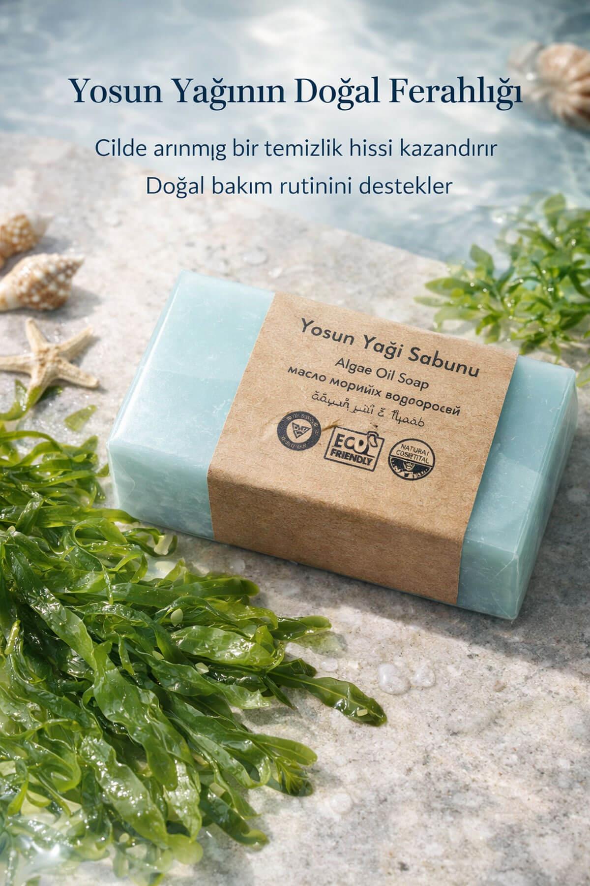 Yosun Yağlı Cilt Bakım Sabunu - 120 gr