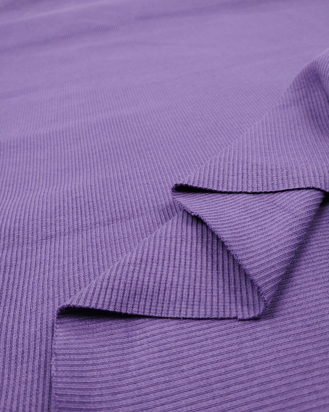 Açık Mor Kaşkorse Ribana Kumaş Esnek Yumuşak Bodylik & Bluzluk En: 120cm