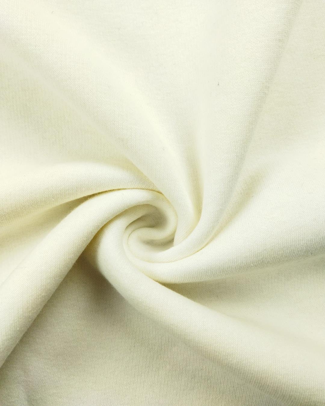 Ekru Renkte Şardonlu 3 İplik Kumaş 150x90cm