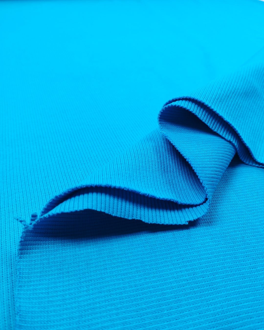 Cam Göbeği Kaşkorse Kumaş Ribana Dokulu Esnek Bodylik 120x220cm