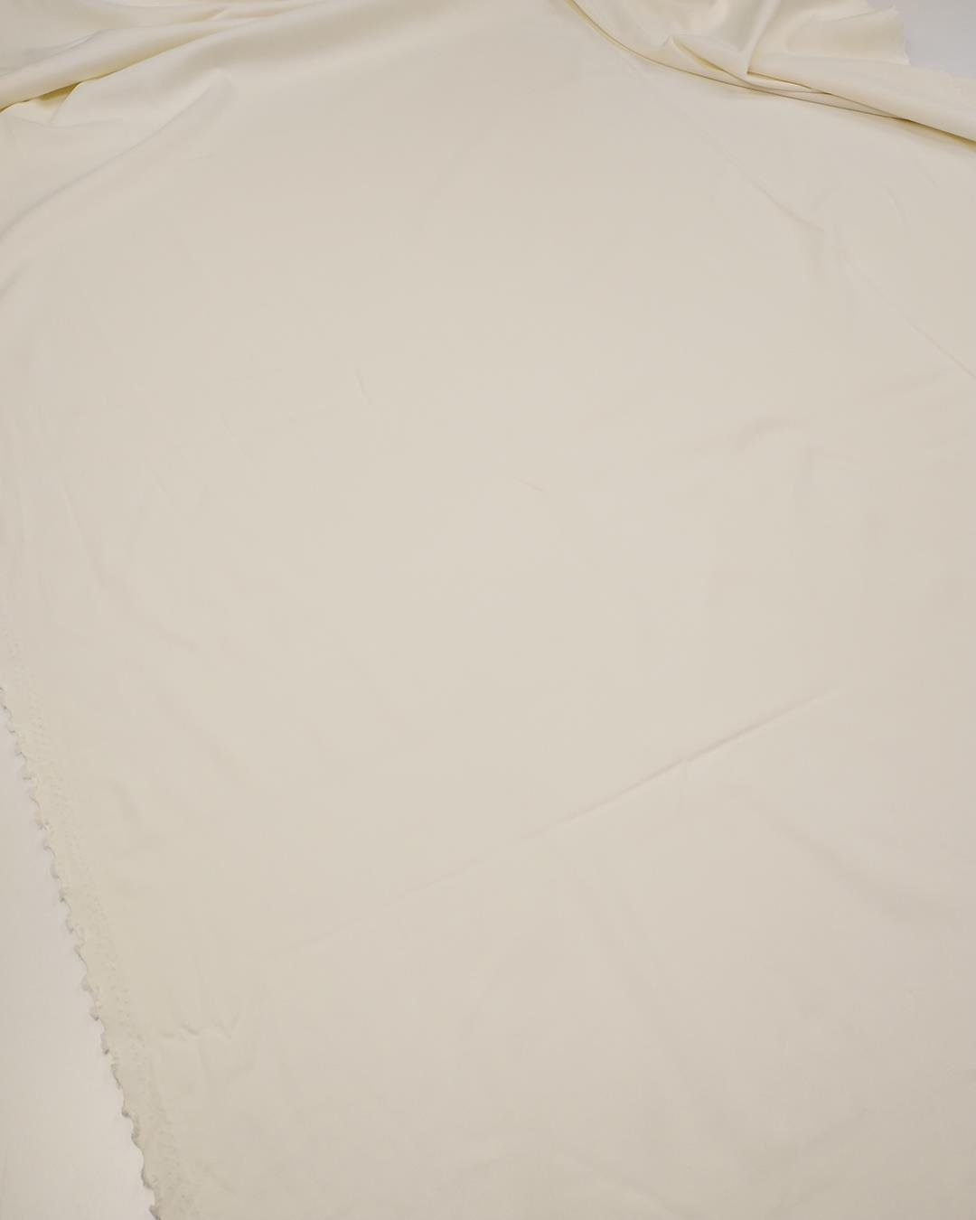 Krem Ekru Viskon Karışımlı Dokuma Kumaş Dolgun Esnek Yumuşak Elbiselik & Pantolonluk 120x220cm